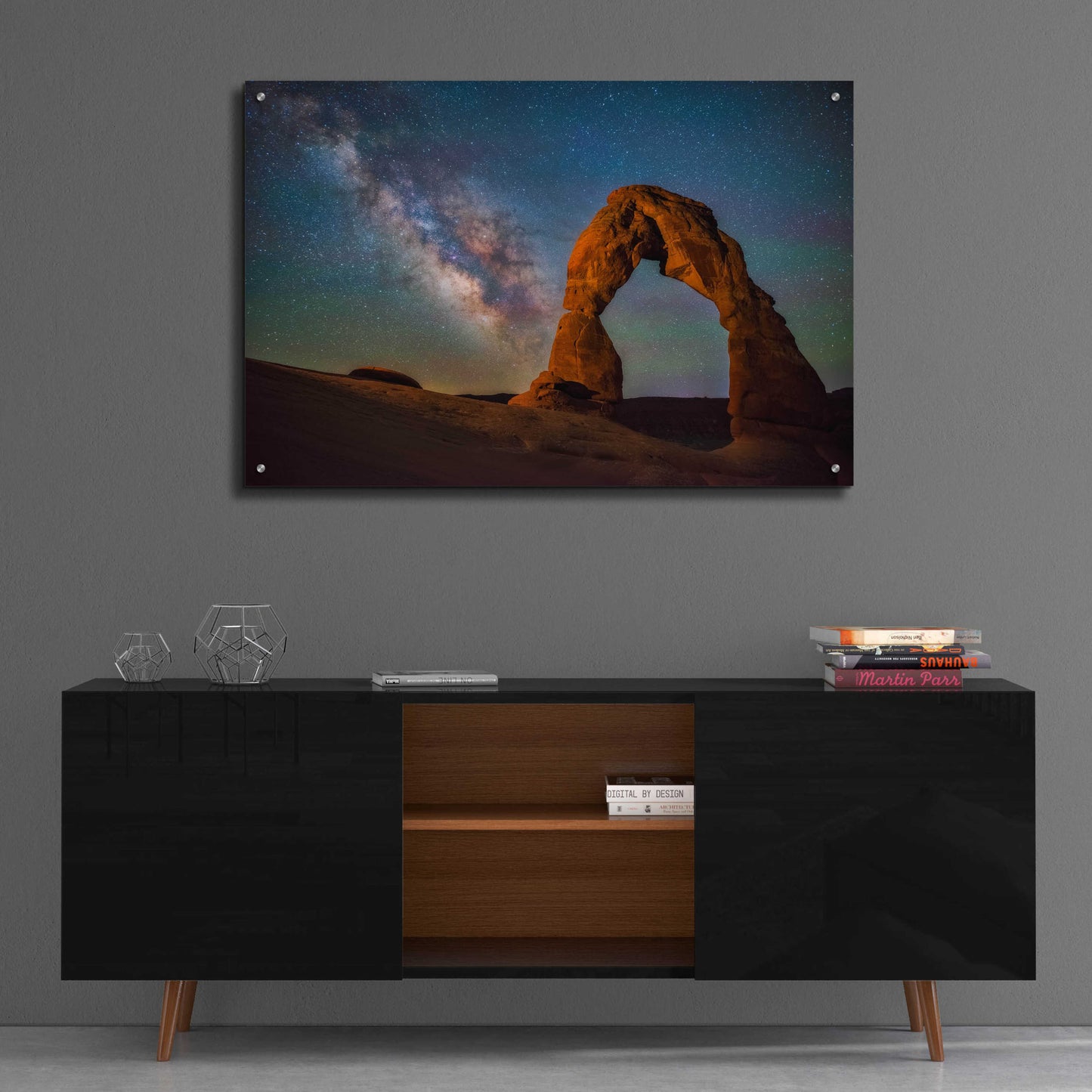 Epic Art 'Delicate Air Glow - Arches National Park' by Darren White, Acrylic Glass Wall Art,36x24