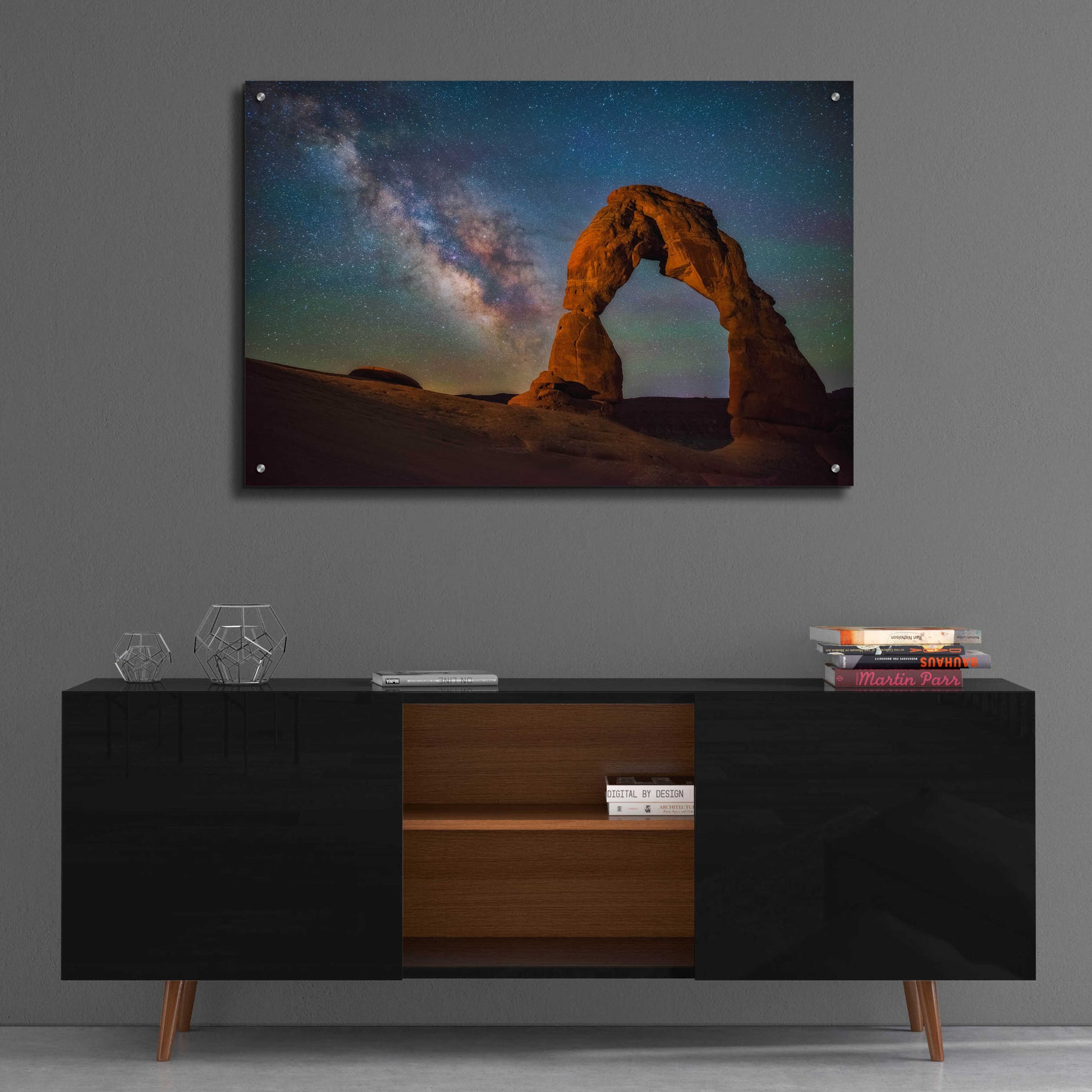 Epic Art 'Delicate Air Glow - Arches National Park' by Darren White, Acrylic Glass Wall Art,36x24