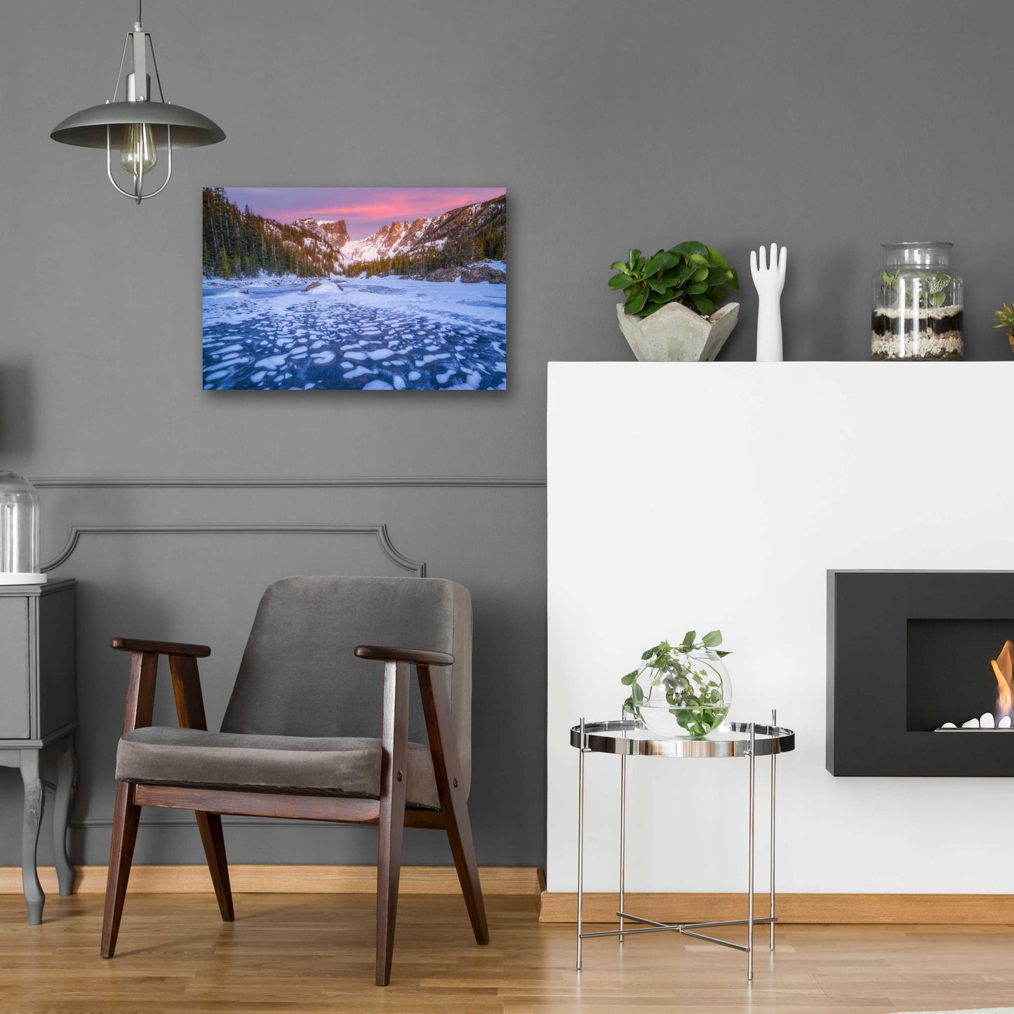 Epic Art 'Dream a little Dream - Rocky Mountain National Park' by Darren White, Acrylic Glass Wall Art,24x16