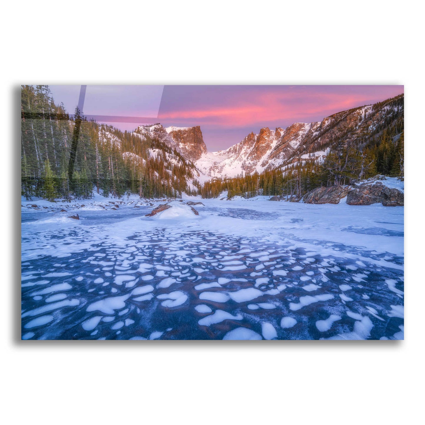 Epic Art 'Dream a little Dream - Rocky Mountain National Park' by Darren White, Acrylic Glass Wall Art,24x16