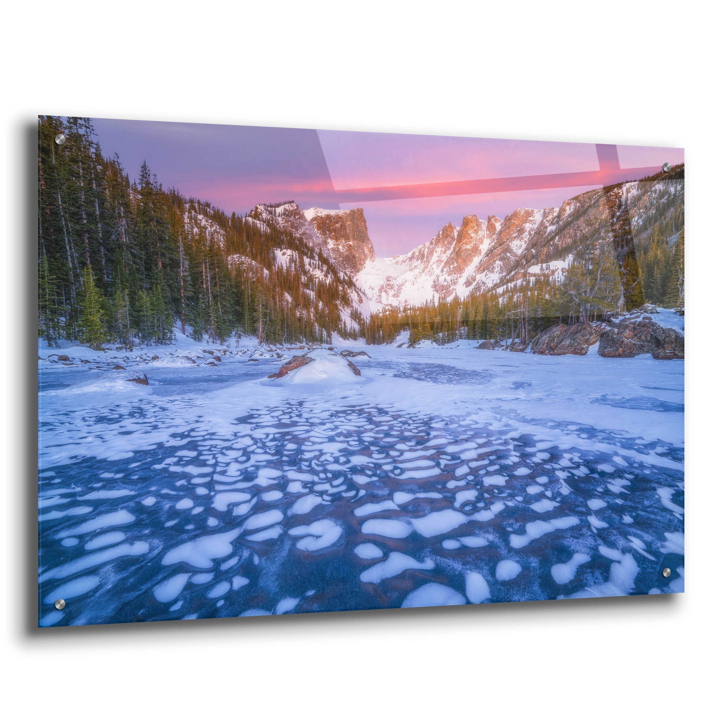 Epic Art 'Dream a little Dream - Rocky Mountain National Park' by Darren White, Acrylic Glass Wall Art,36x24
