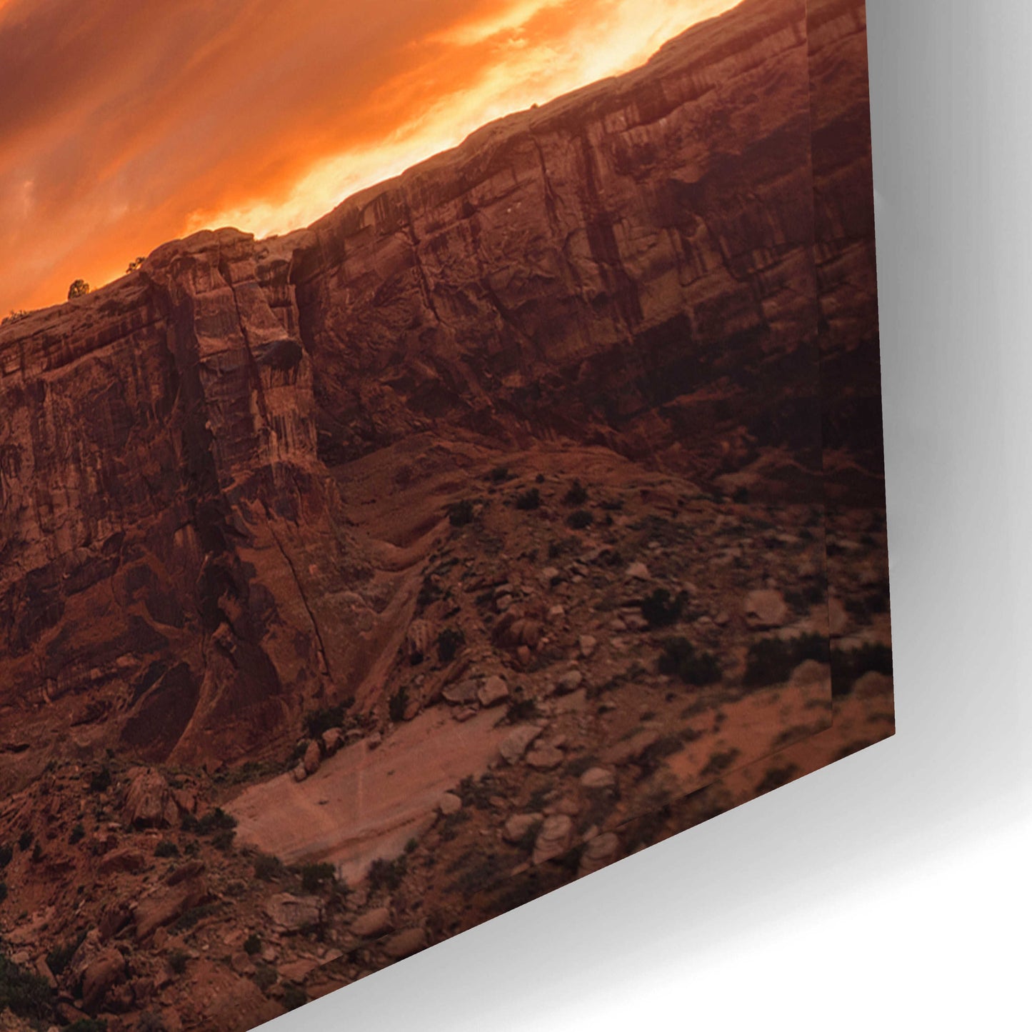 Epic Art 'Glowing Gossips - Arches National Park' by Darren White, Acrylic Glass Wall Art,24x16