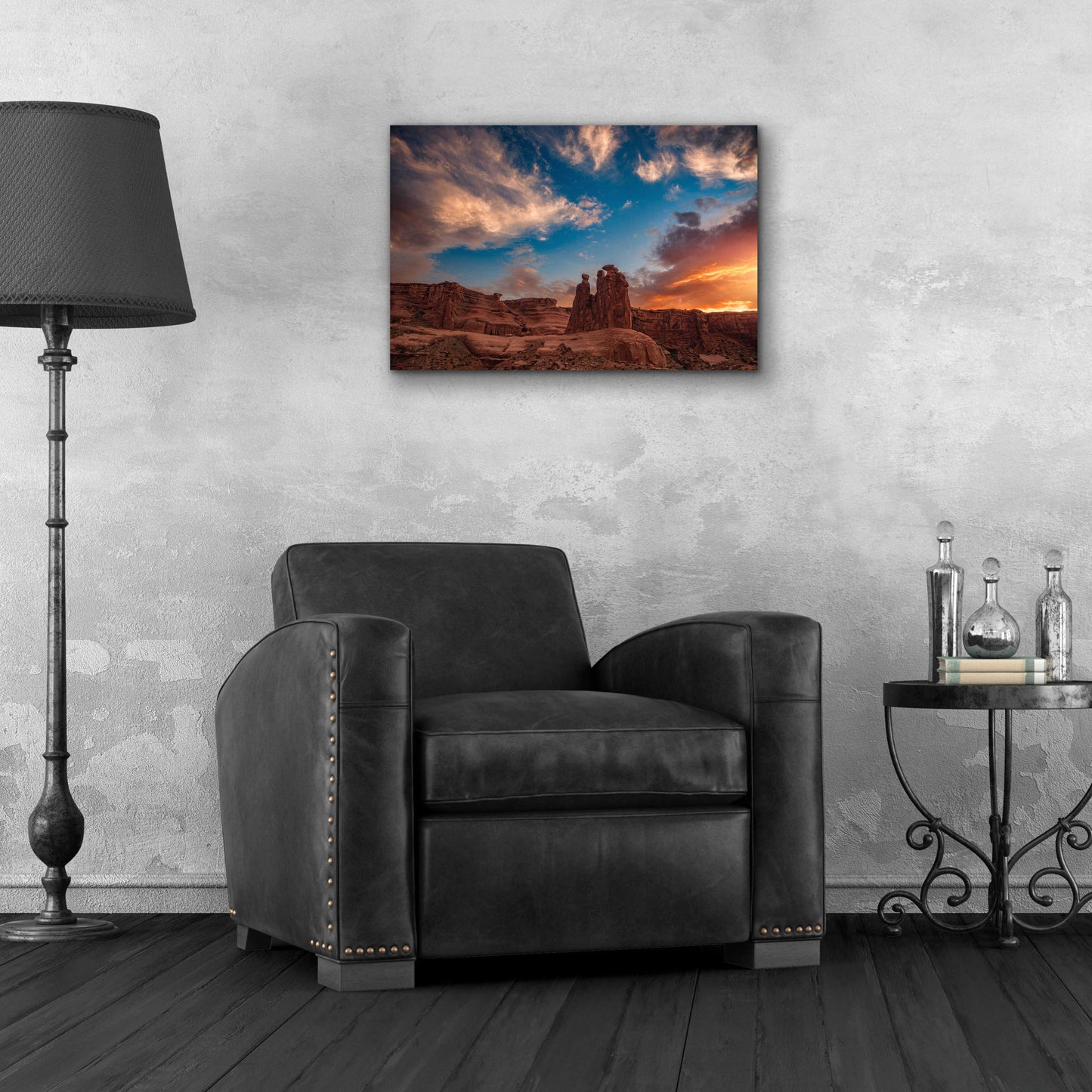 Epic Art 'Glowing Gossips - Arches National Park' by Darren White, Acrylic Glass Wall Art,24x16