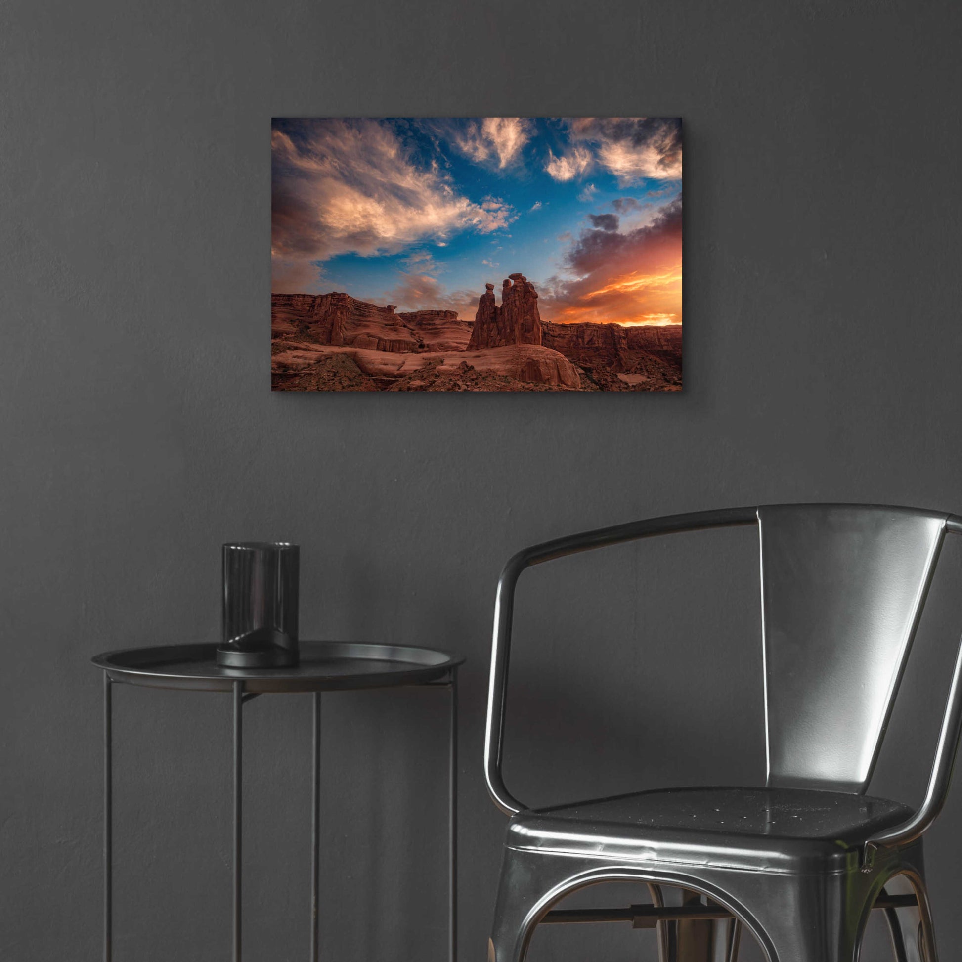Epic Art 'Glowing Gossips - Arches National Park' by Darren White, Acrylic Glass Wall Art,24x16