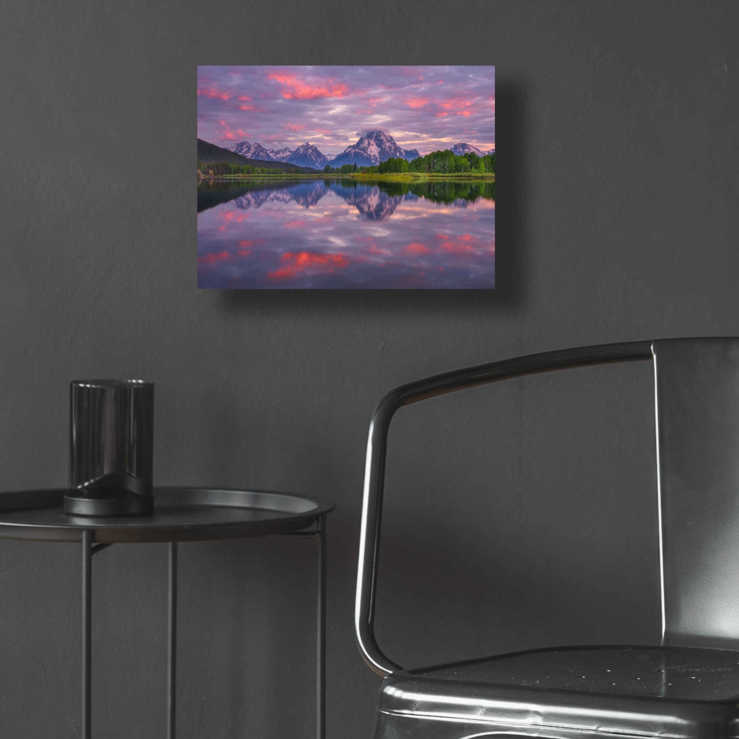 Epic Art 'Grand Sunrise - Grand Teton National Park' by Darren White, Acrylic Glass Wall Art,16x12