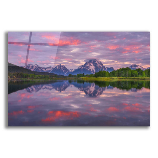 Epic Art 'Grand Sunrise - Grand Teton National Park' by Darren White, Acrylic Glass Wall Art