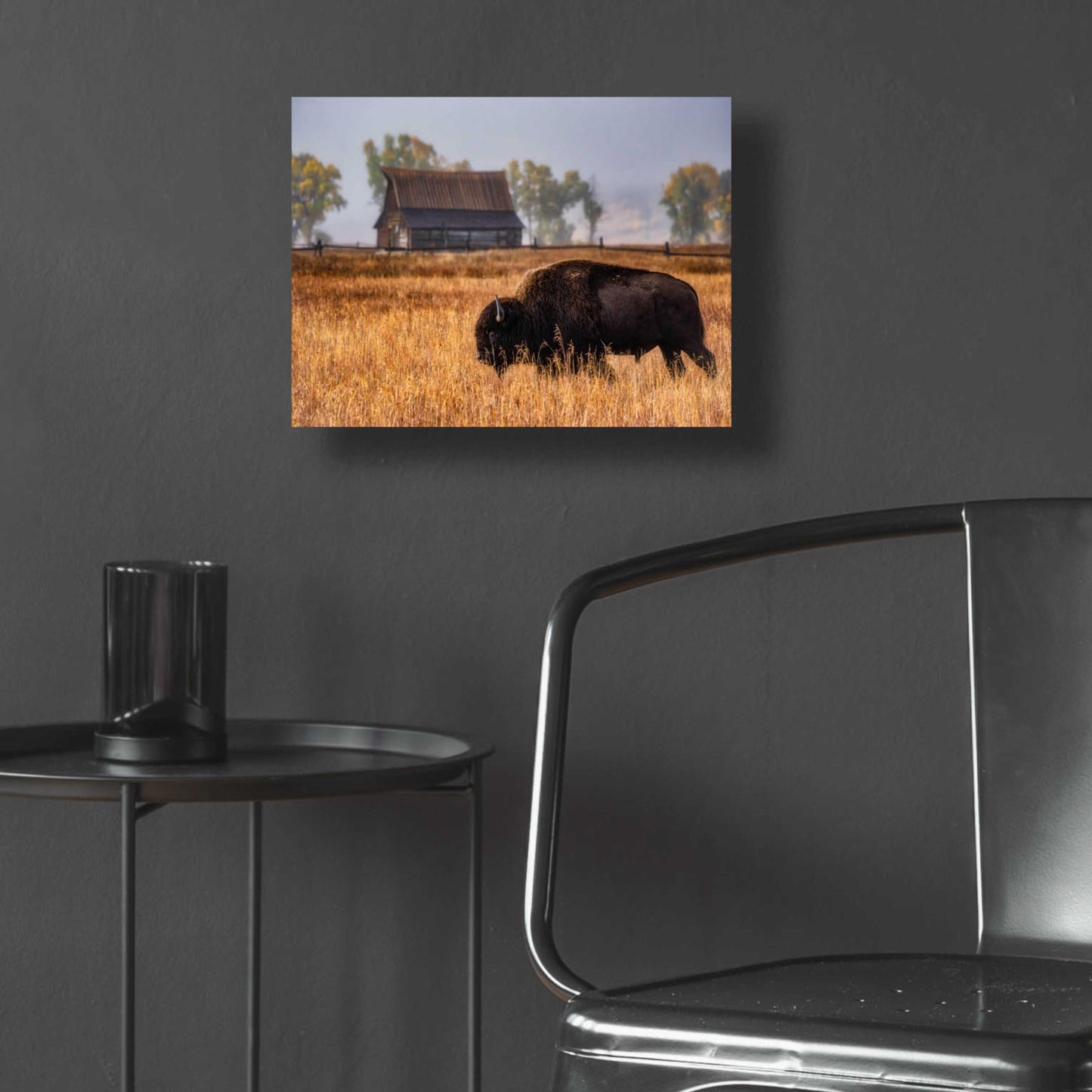 Epic Art 'Home on the Range - Grand Teton National Park' by Darren White, Acrylic Glass Wall Art,16x12