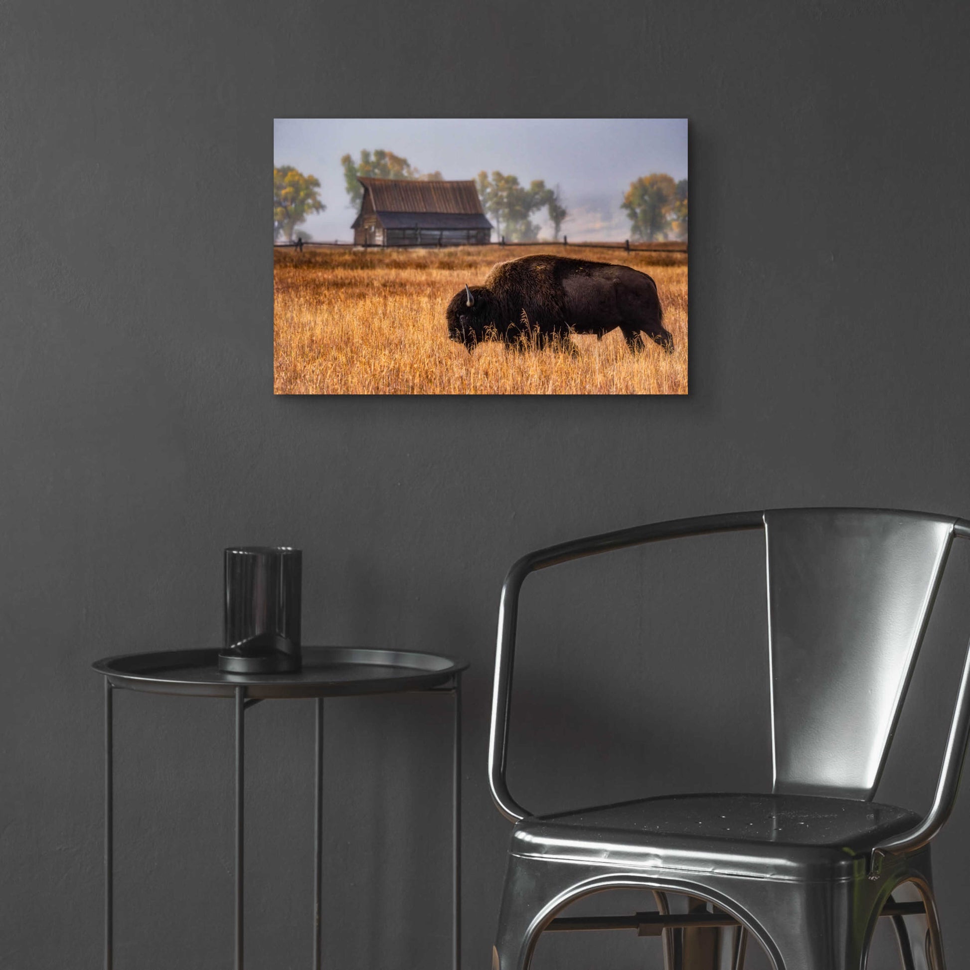 Epic Art 'Home on the Range - Grand Teton National Park' by Darren White, Acrylic Glass Wall Art,24x16