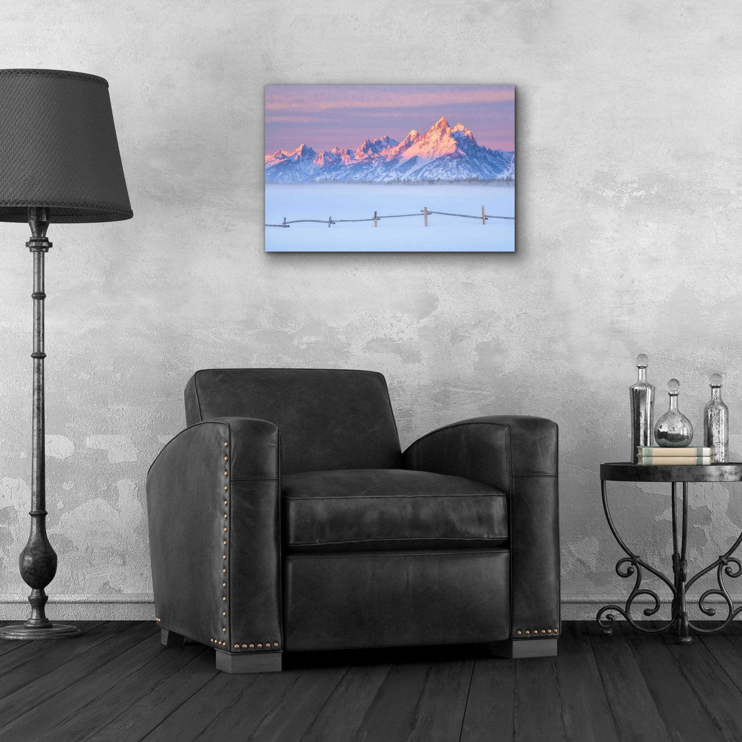 Epic Art 'Let there be Light - Grand Teton National Park' by Darren White, Acrylic Glass Wall Art,24x16