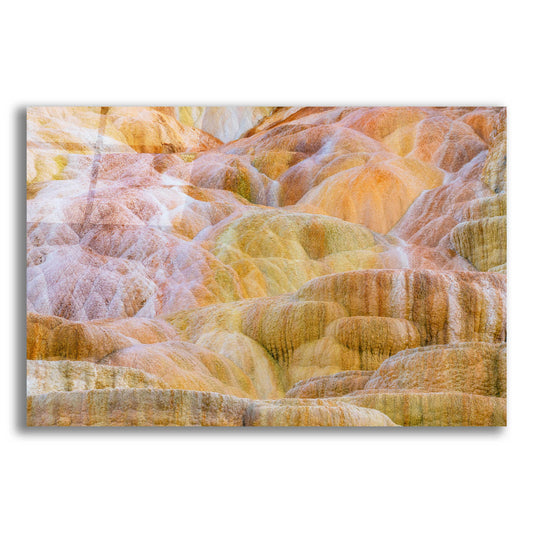 Epic Art 'Mammoth Palette - Yellowstone National Park' by Darren White, Acrylic Glass Wall Art