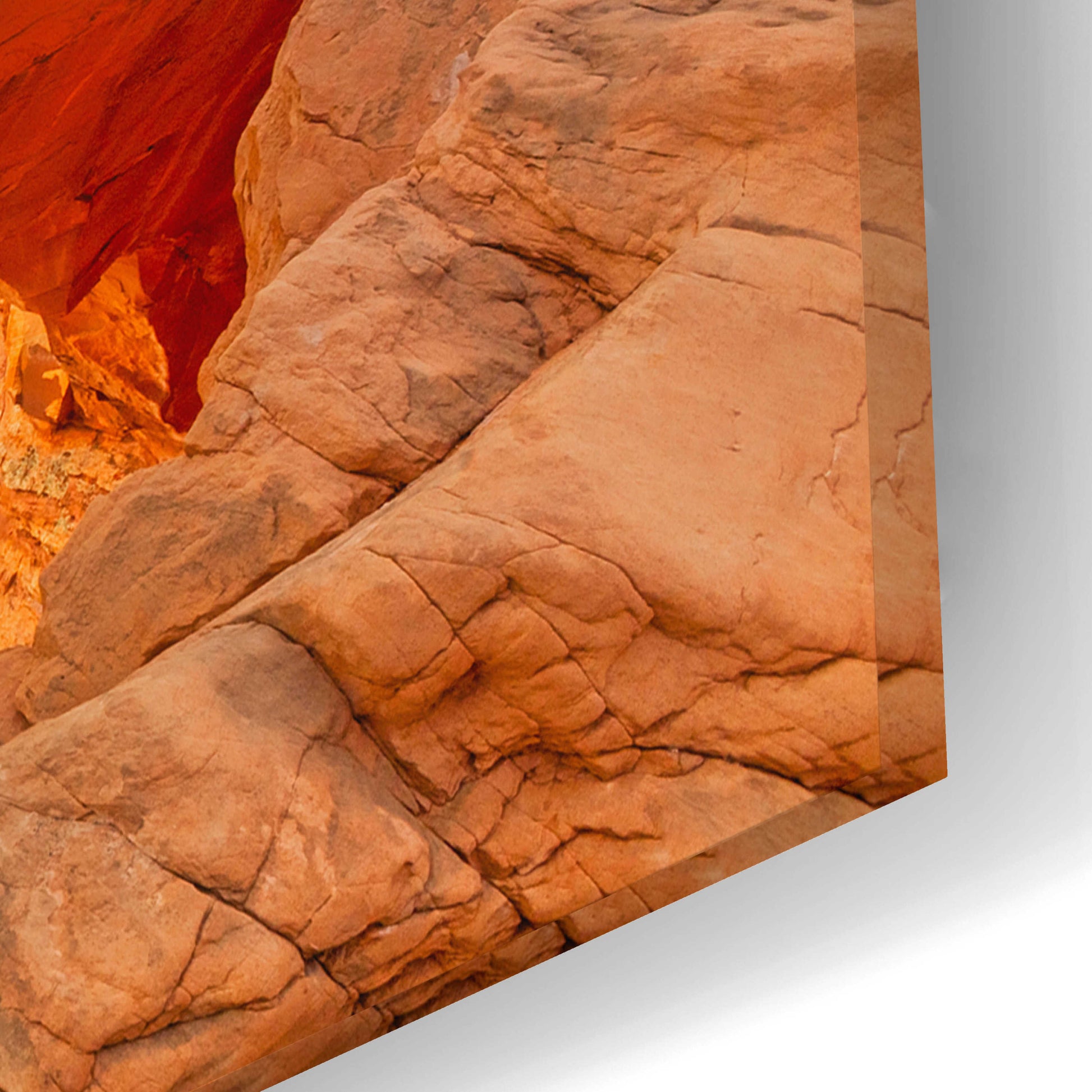 Epic Art 'Mesa's Drop - Canyonlands National Park' by Darren White, Acrylic Glass Wall Art,24x16