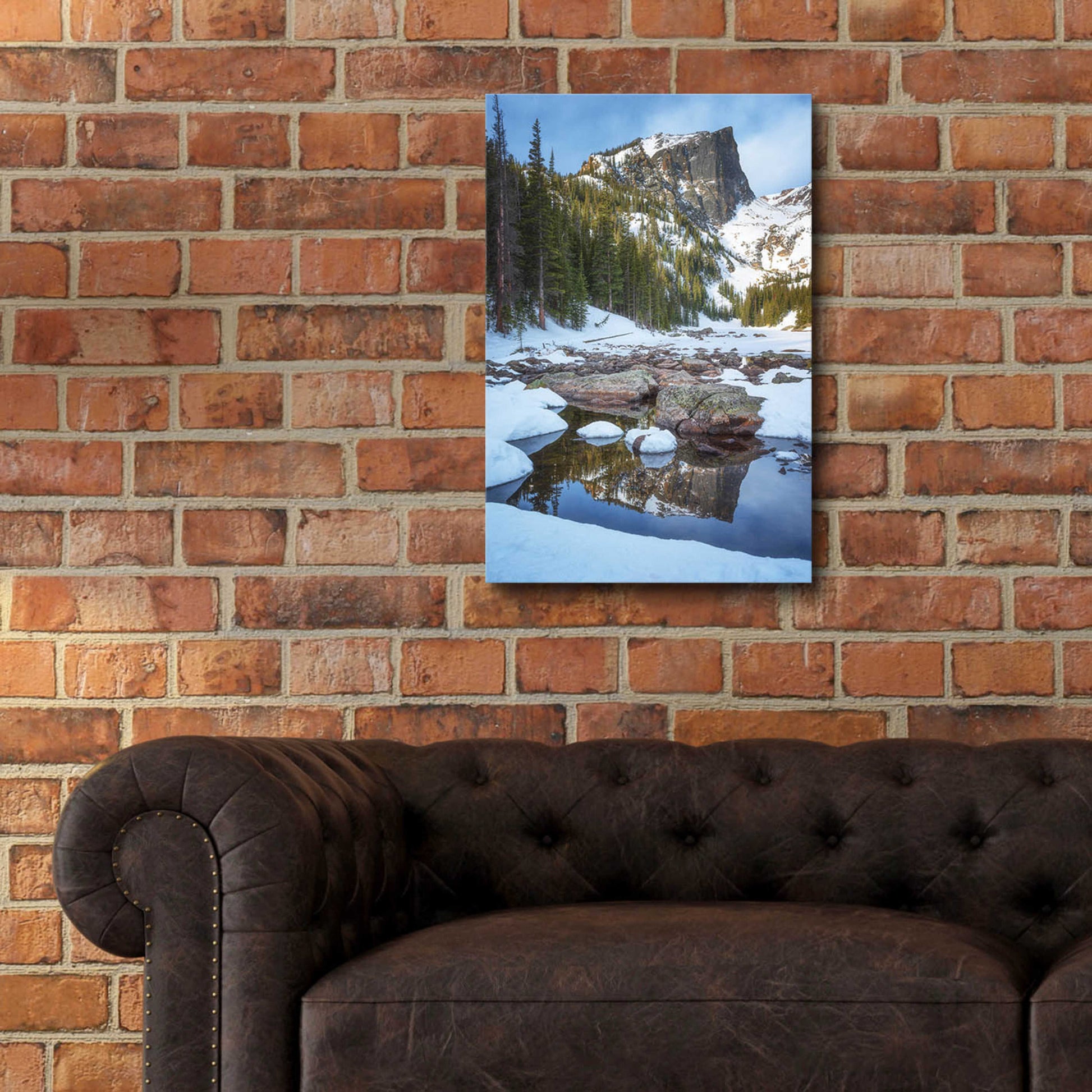 Epic Art 'Morning Dreams - Rocky Mountain National Park' by Darren White, Acrylic Glass Wall Art,16x24