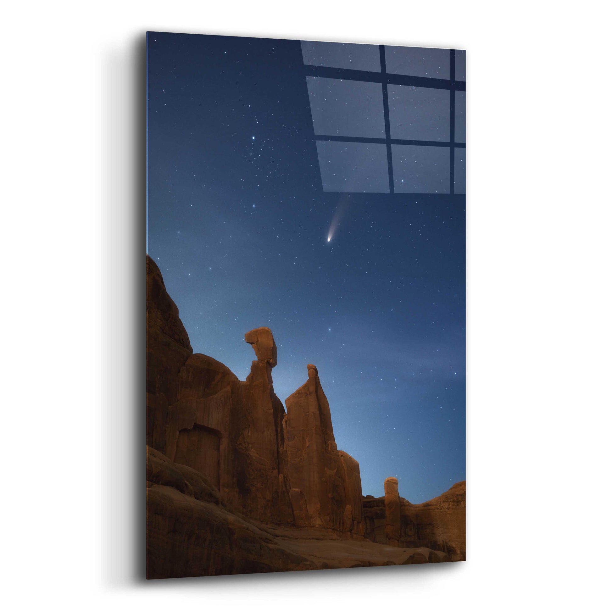 Epic Art 'Nefertiti's Wish - Arches National Park' by Darren White, Acrylic Glass Wall Art,12x16