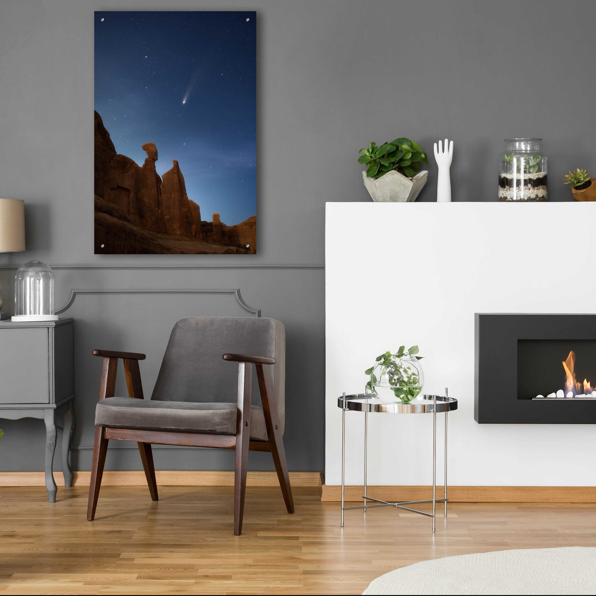 Epic Art 'Nefertiti's Wish - Arches National Park' by Darren White, Acrylic Glass Wall Art,24x36