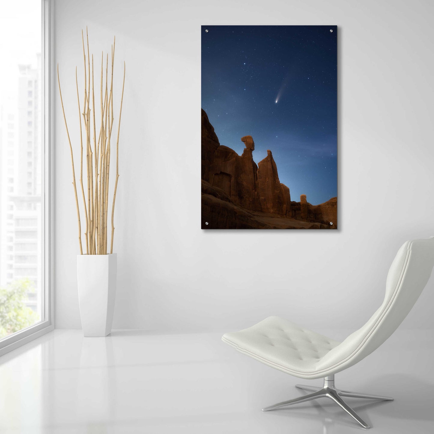 Epic Art 'Nefertiti's Wish - Arches National Park' by Darren White, Acrylic Glass Wall Art,24x36