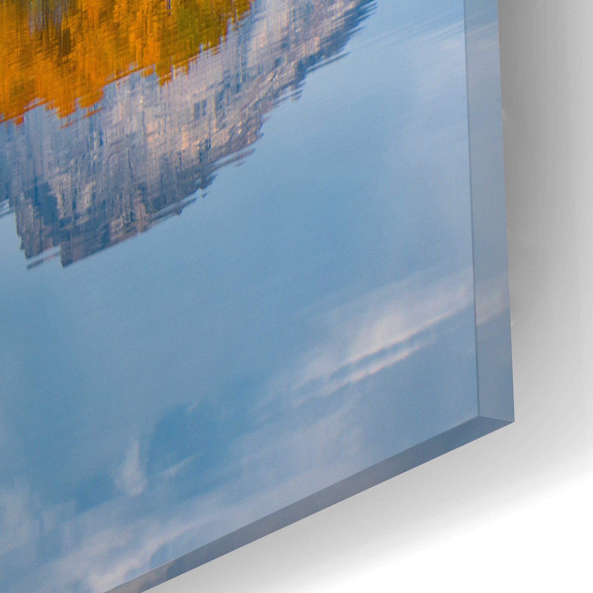 Epic Art 'Oxbows Autumn - Grand Teton National Park' by Darren White, Acrylic Glass Wall Art,16x12