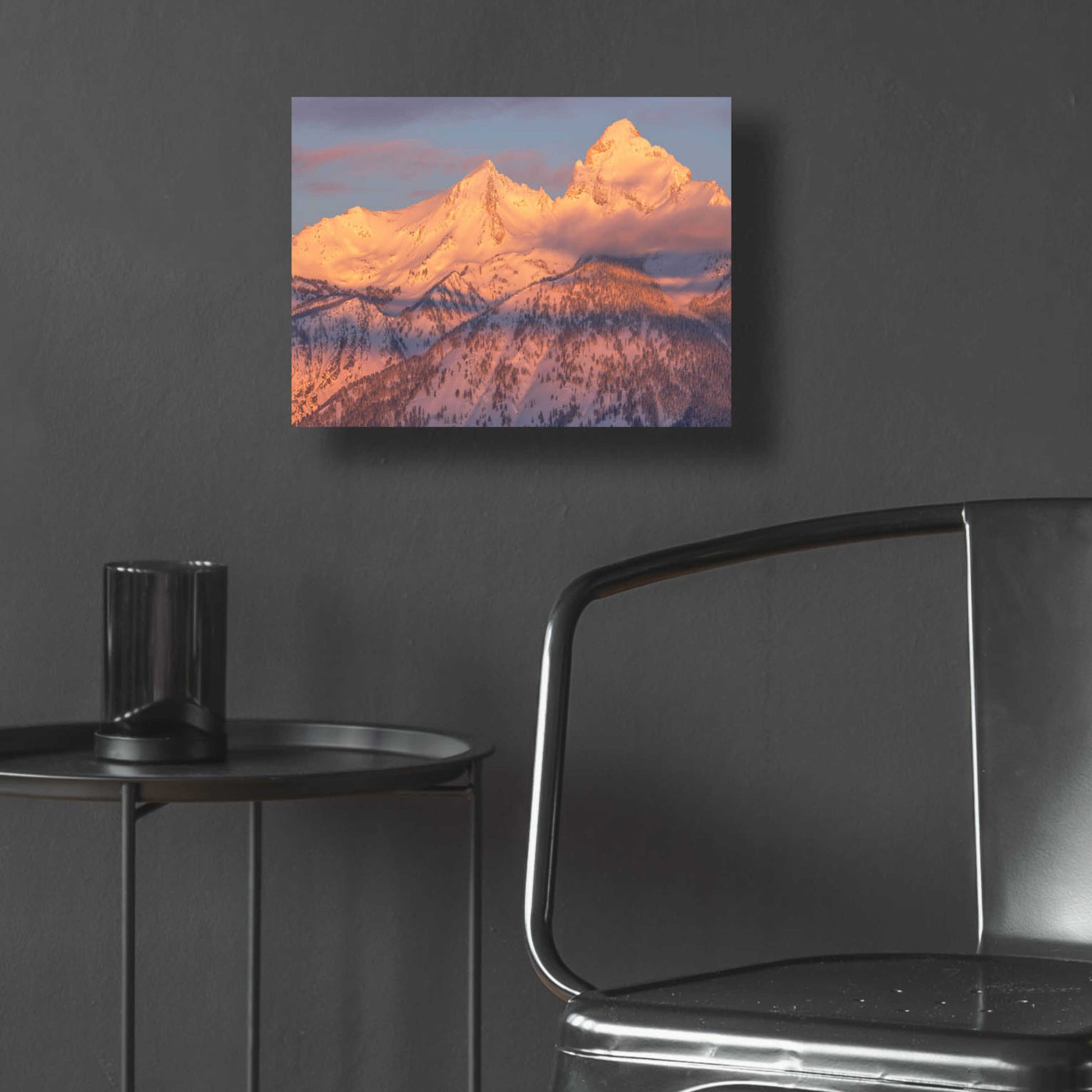 Epic Art 'Rise Above - Grand Teton National Park' by Darren White, Acrylic Glass Wall Art,16x12