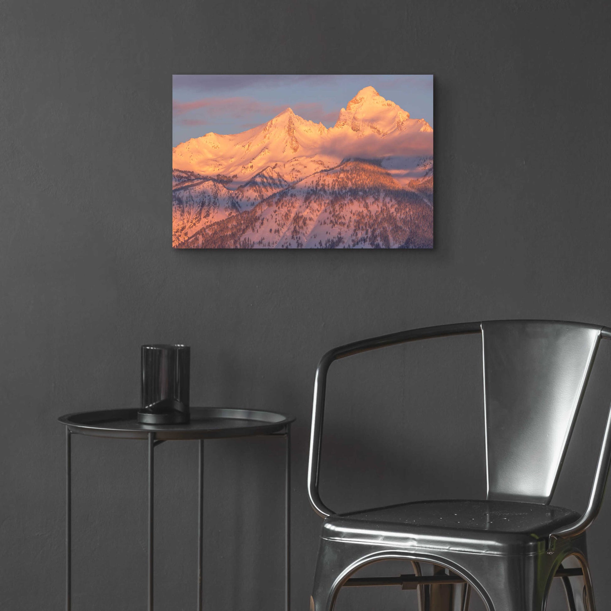 Epic Art 'Rise Above - Grand Teton National Park' by Darren White, Acrylic Glass Wall Art,24x16