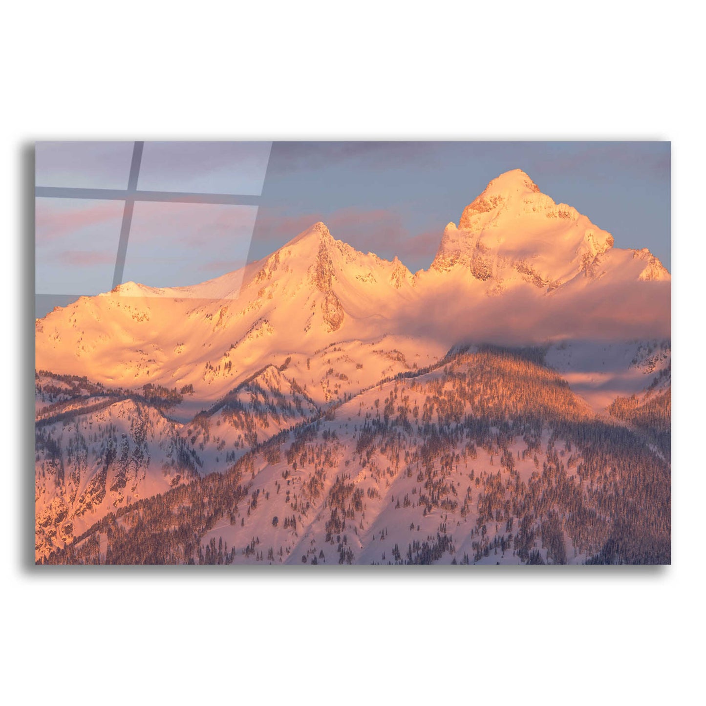 Epic Art 'Rise Above - Grand Teton National Park' by Darren White, Acrylic Glass Wall Art