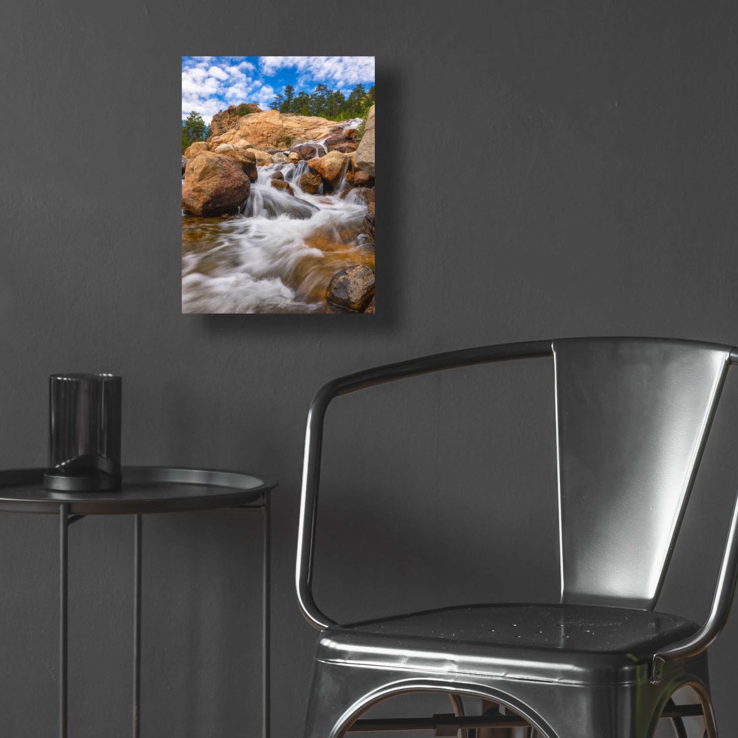 Epic Art 'Rocky Mountain Flow - Rocky Mountain National Park' by Darren White, Acrylic Glass Wall Art,12x16