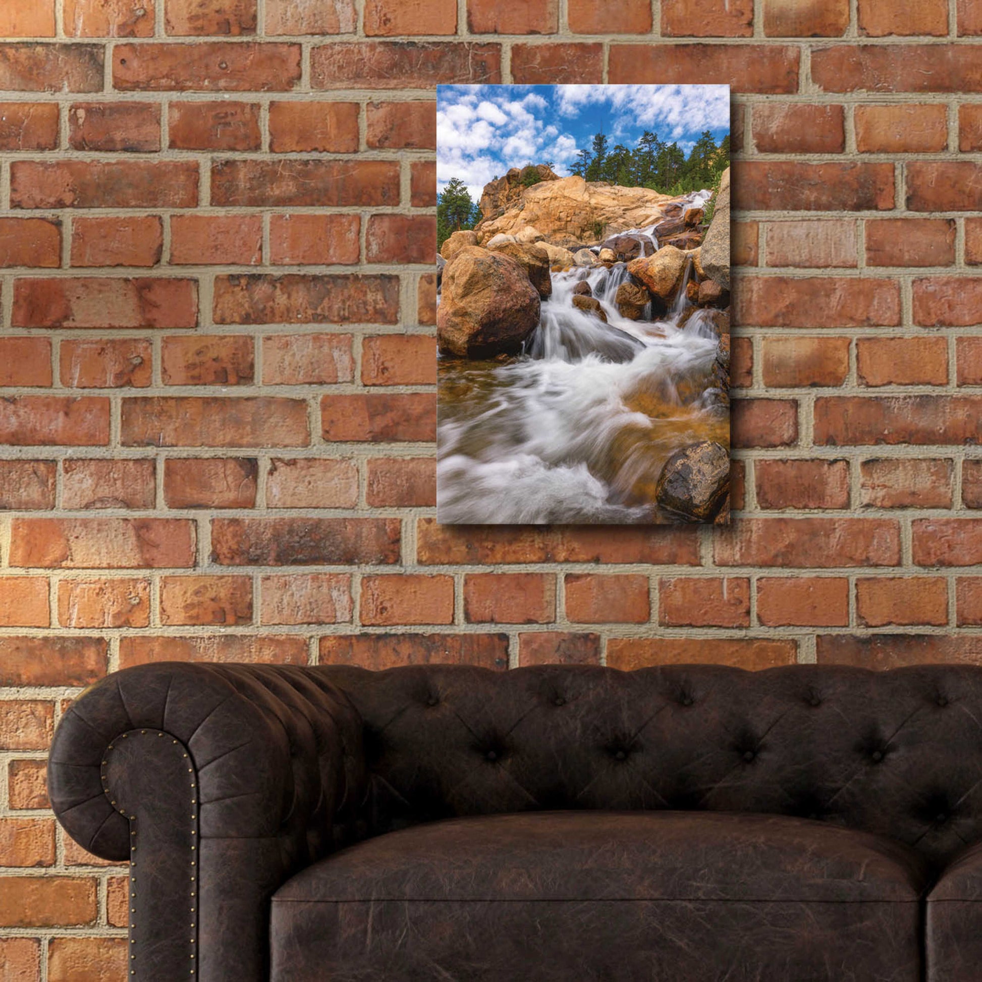 Epic Art 'Rocky Mountain Flow - Rocky Mountain National Park' by Darren White, Acrylic Glass Wall Art,16x24