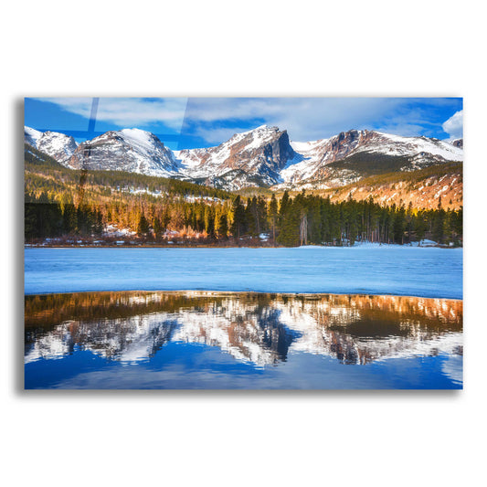 Epic Art 'Sprague Lake - Rocky Mountain National Park' by Darren White, Acrylic Glass Wall Art