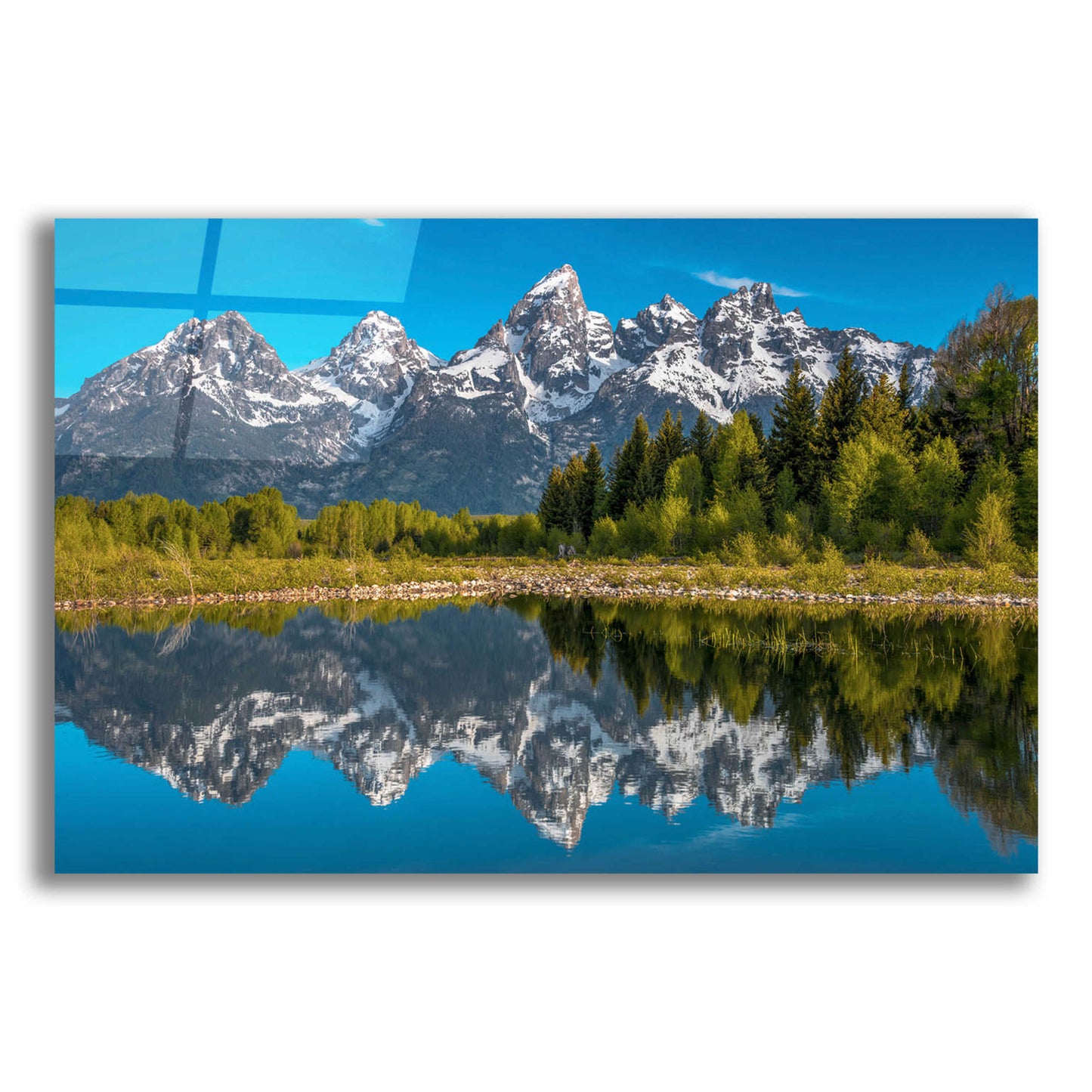 Epic Art 'Tetons in Color - Grand Teton National Park' by Darren White, Acrylic Glass Wall Art