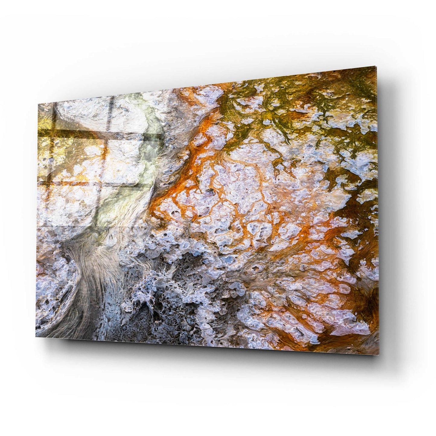 Epic Art 'Thermal Art - Yellowstone National Park' by Darren White, Acrylic Glass Wall Art,24x16