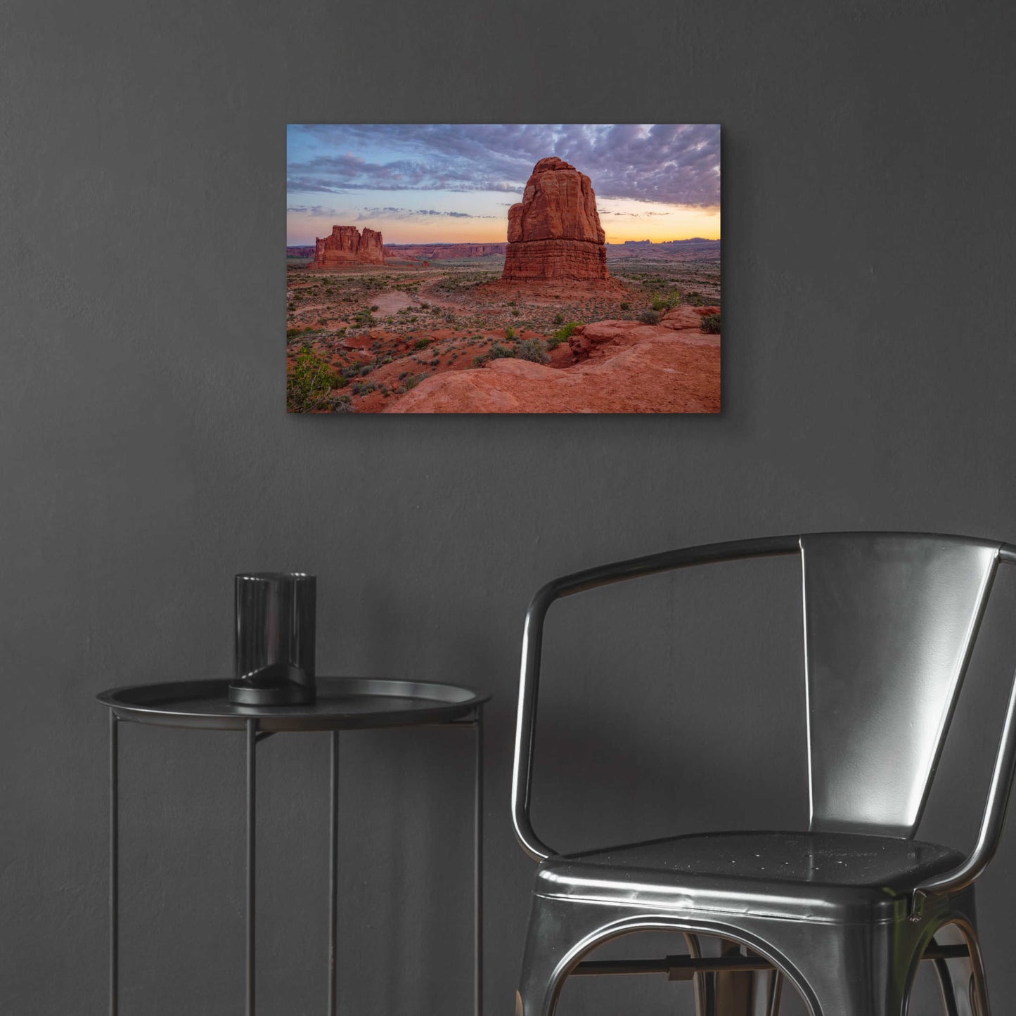Epic Art 'Valley Views - Arches National Park' by Darren White, Acrylic Glass Wall Art,24x16