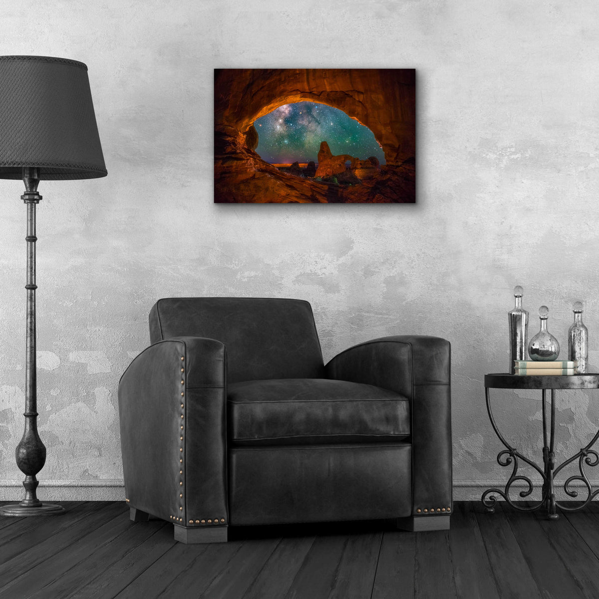 Epic Art 'Window to the Heavens - Arches National Park' by Darren White, Acrylic Glass Wall Art,24x16
