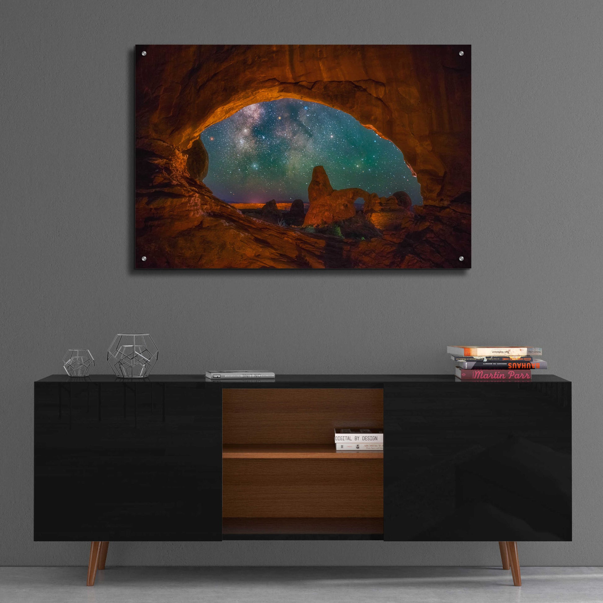 Epic Art 'Window to the Heavens - Arches National Park' by Darren White, Acrylic Glass Wall Art,36x24