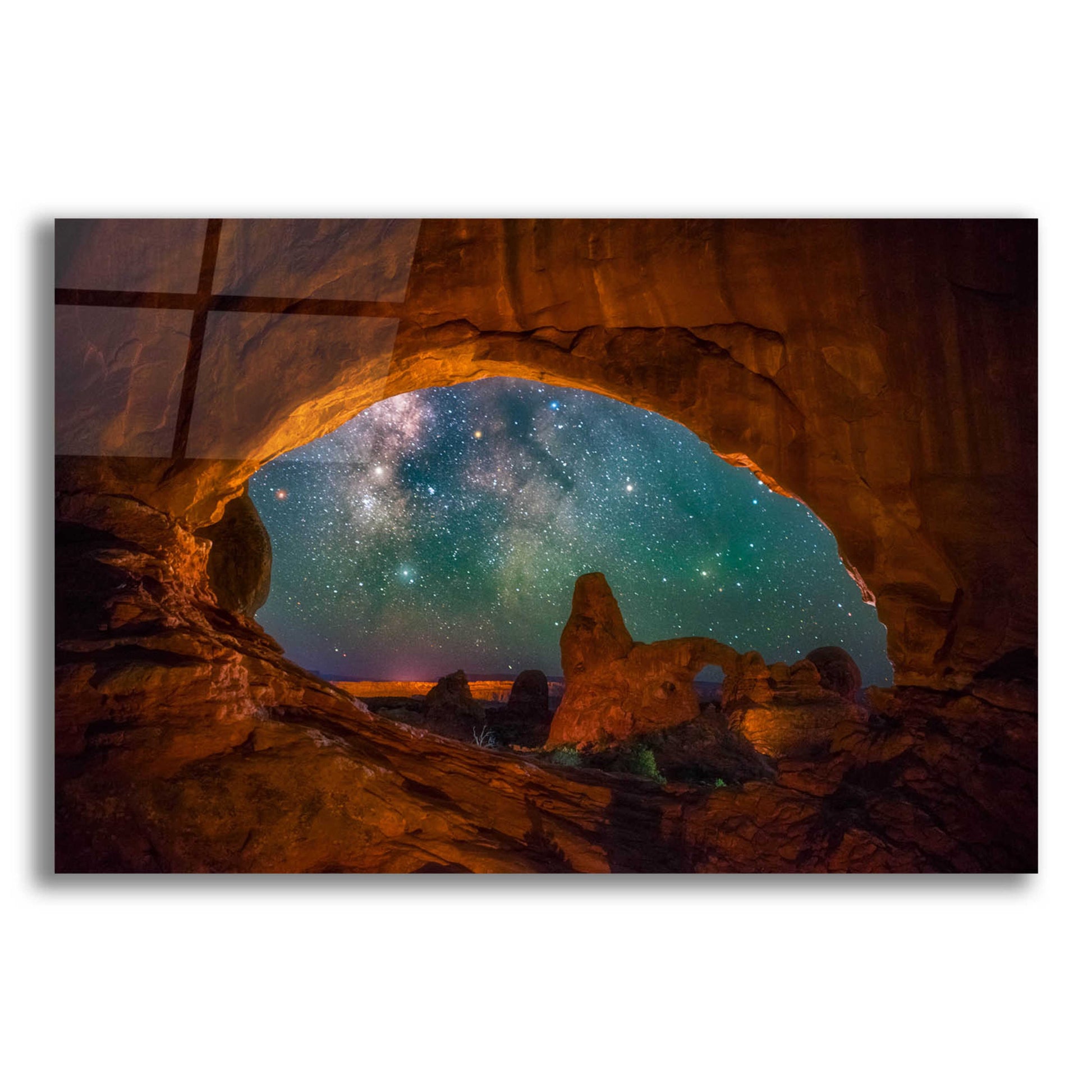 Epic Art 'Window to the Heavens - Arches National Park' by Darren White, Acrylic Glass Wall Art