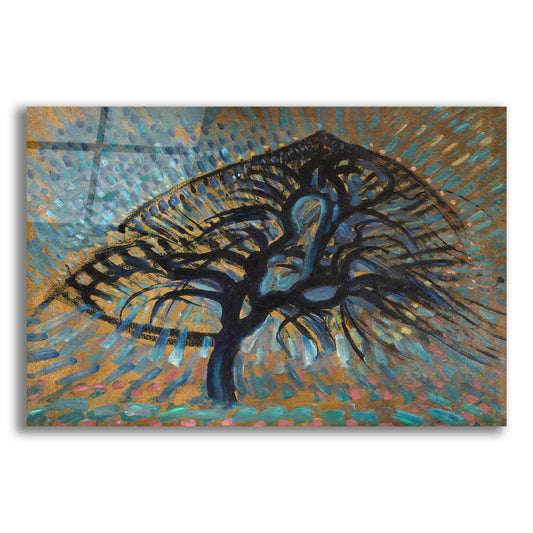 Epic Art 'Apple Tree, Pointillist Version 1908–1909' by Piet Mondrian, Acrylic Glass Wall Art