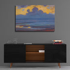 Epic Art 'By the Sea-1909' by Piet Mondrian, Acrylic Glass Wall Art,36x24