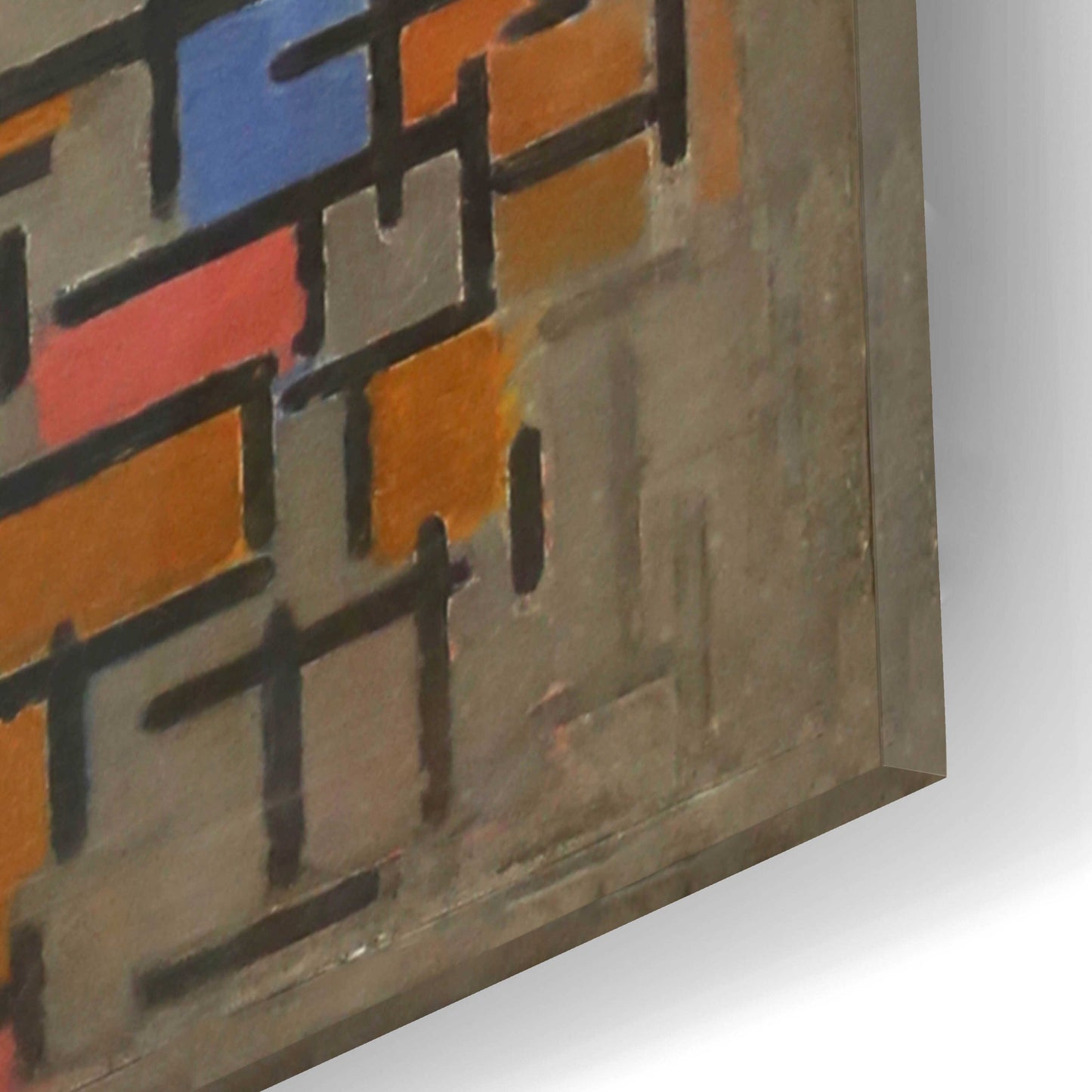 Epic Art 'Composizione, 1916' by Piet Mondrian, Acrylic Glass Wall Art,12x16