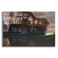 Epic Art 'Farm Near Duivendrecht, in the Evening, 1916' by Piet Mondrian, Acrylic Glass Wall Art