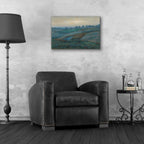 Epic Art 'Landscape near Arnhem, 1900–1901' by Piet Mondrian, Acrylic Glass Wall Art,24x16