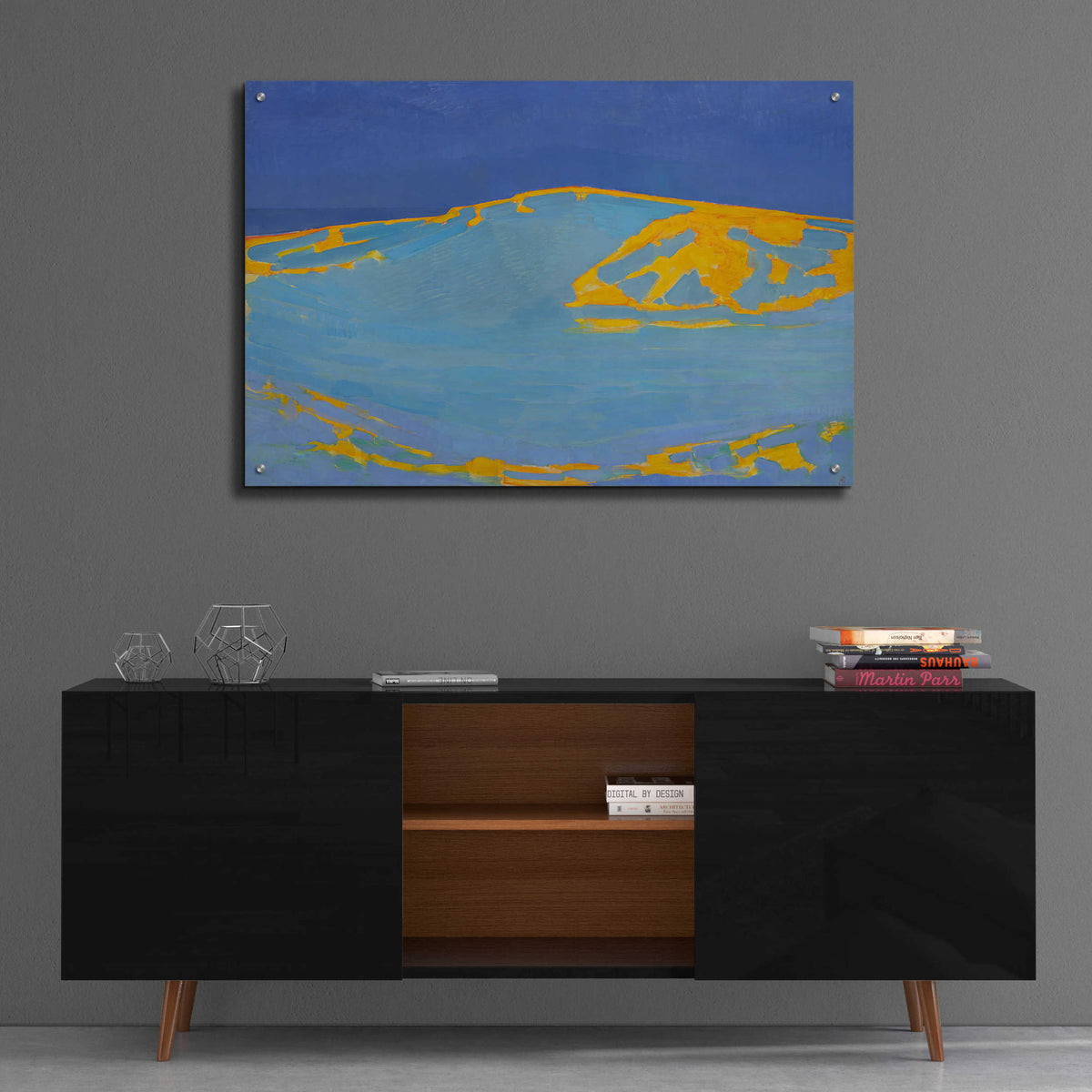 Epic Art 'Summer, Dune in Zeeland, 1910' by Piet Mondrian, Acrylic Glass Wall Art,36x24