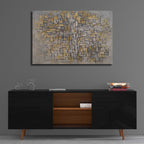 Epic Art 'Tableau No. 2, Composition No. VII, 1913' by Piet Mondrian, Acrylic Glass Wall Art,36x24