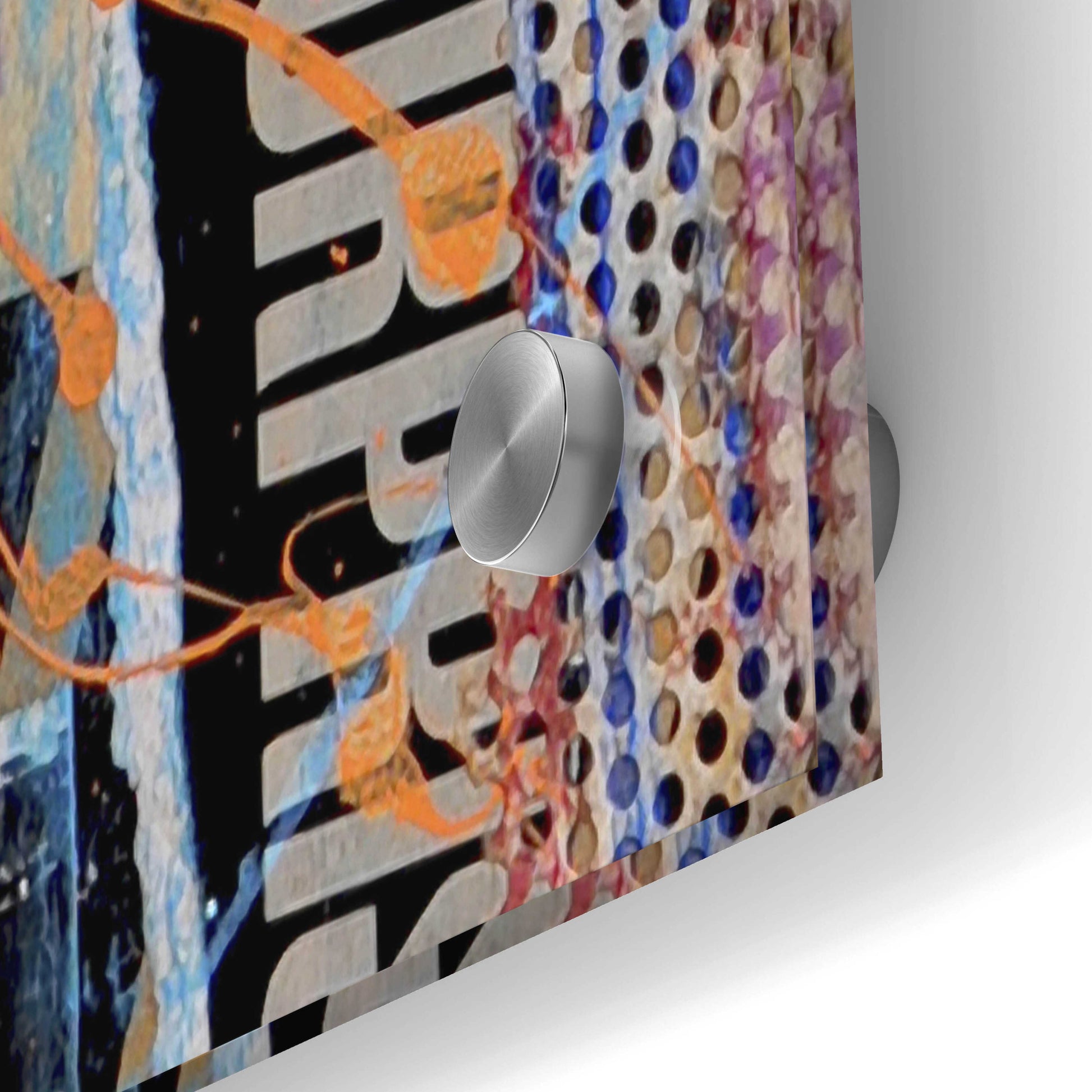 Epic Art 'Metro Mix 21 I' by Erin Ashley, Acrylic Glass Wall Art,36x24