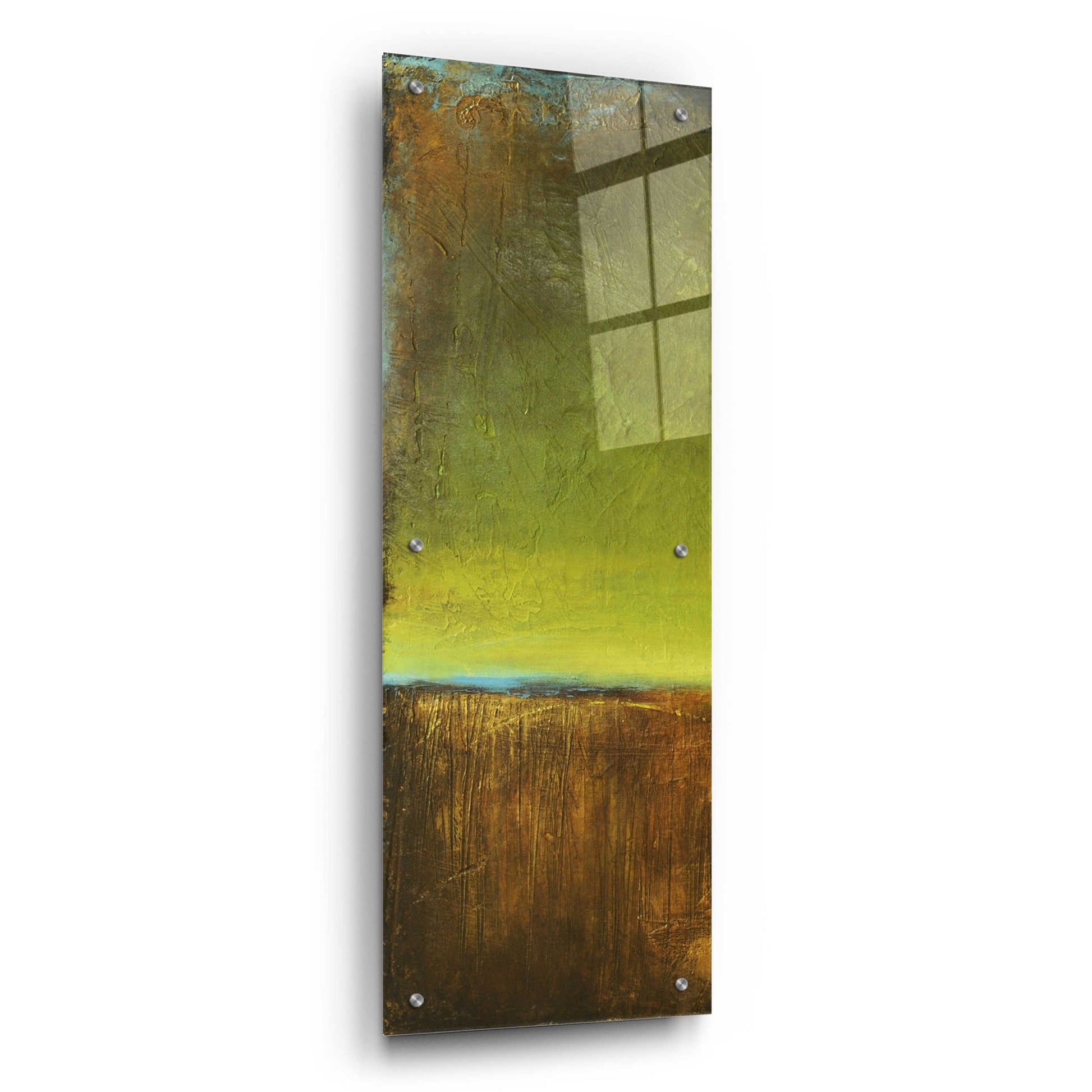 Epic Art 'Antigua Bay I' by Erin Ashley, Acrylic Glass Wall Art,12x36