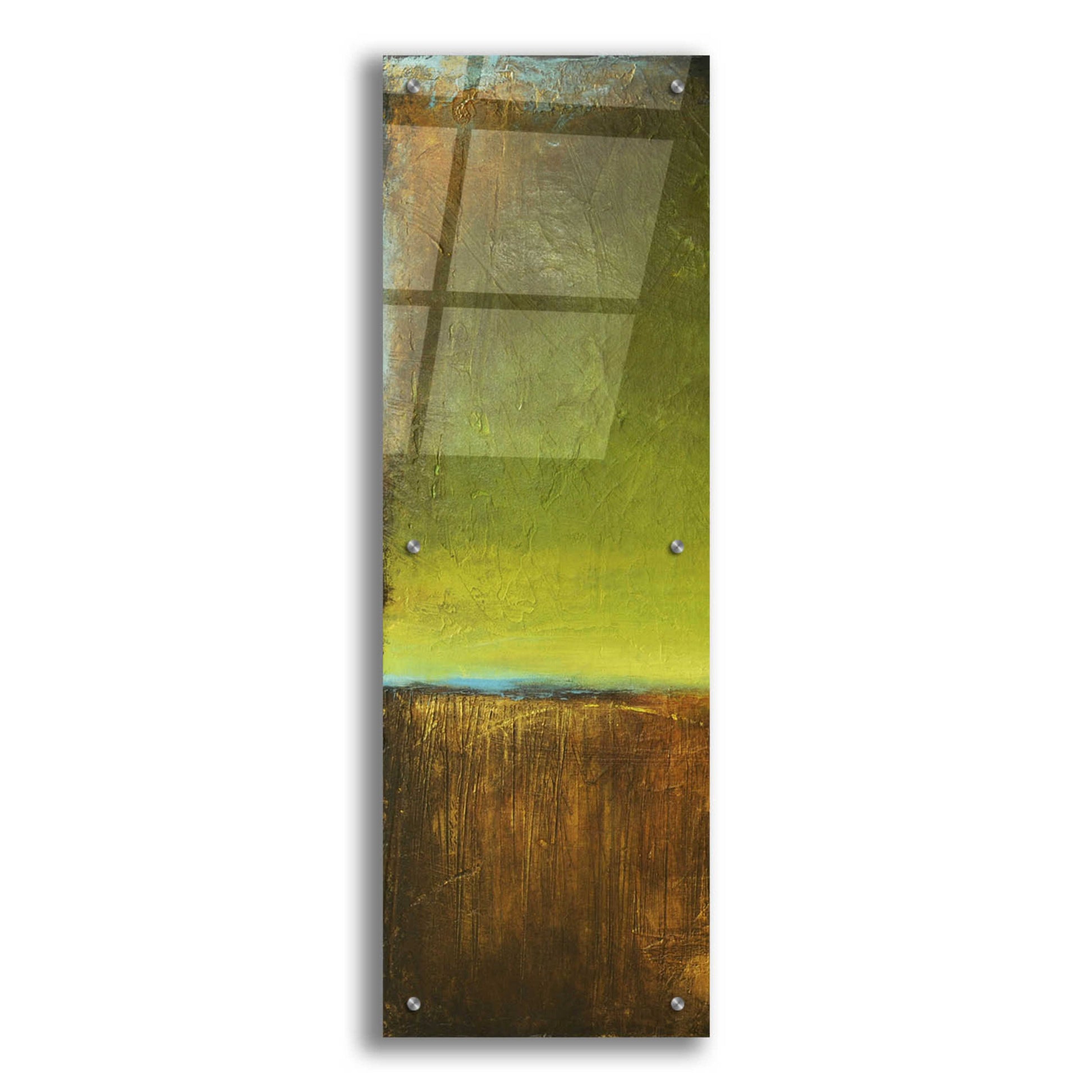 Epic Art 'Antigua Bay I' by Erin Ashley, Acrylic Glass Wall Art,12x36