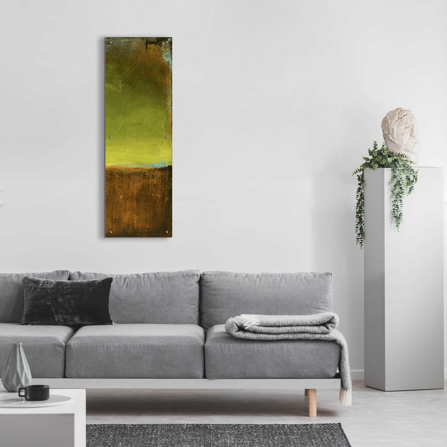 Epic Art 'Antigua Bay II' by Erin Ashley, Acrylic Glass Wall Art,16x48