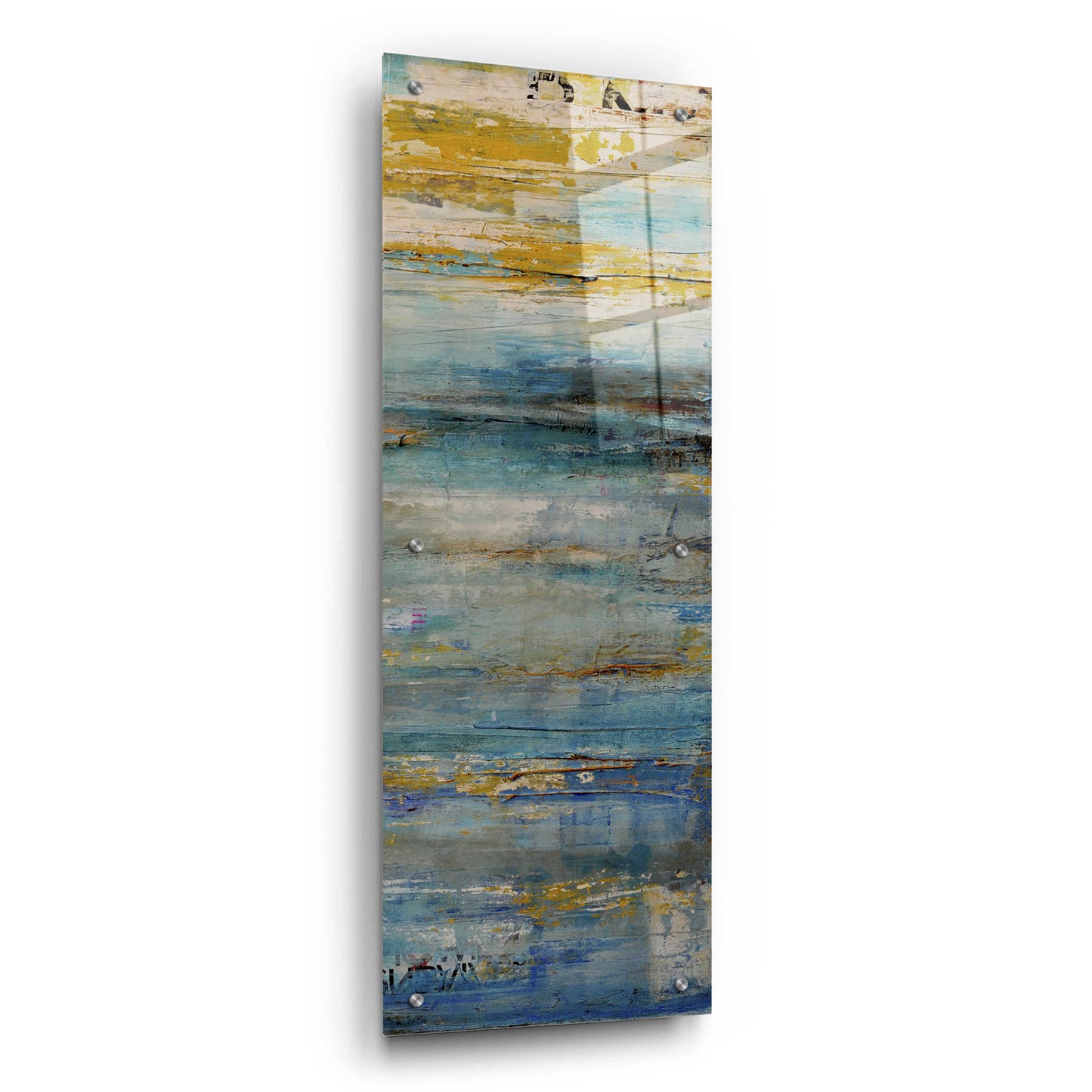 Epic Art 'Beyond the Sea II' by Erin Ashley, Acrylic Glass Wall Art,12x36