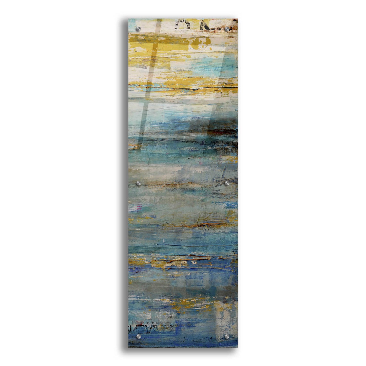 Epic Art 'Beyond the Sea II' by Erin Ashley, Acrylic Glass Wall Art,12x36