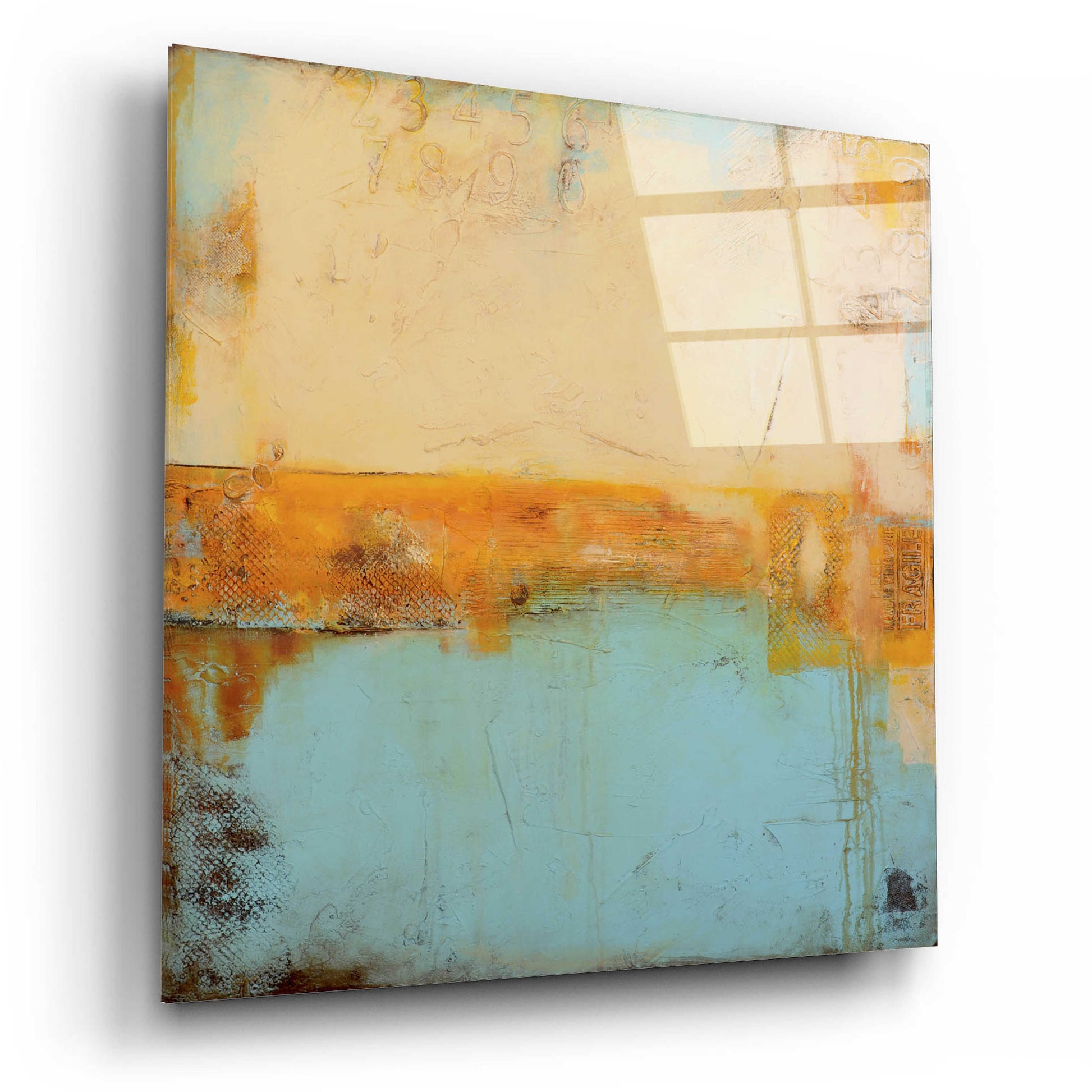 Epic Art 'Bay of Noons' by Erin Ashley, Acrylic Glass Wall Art,12x12