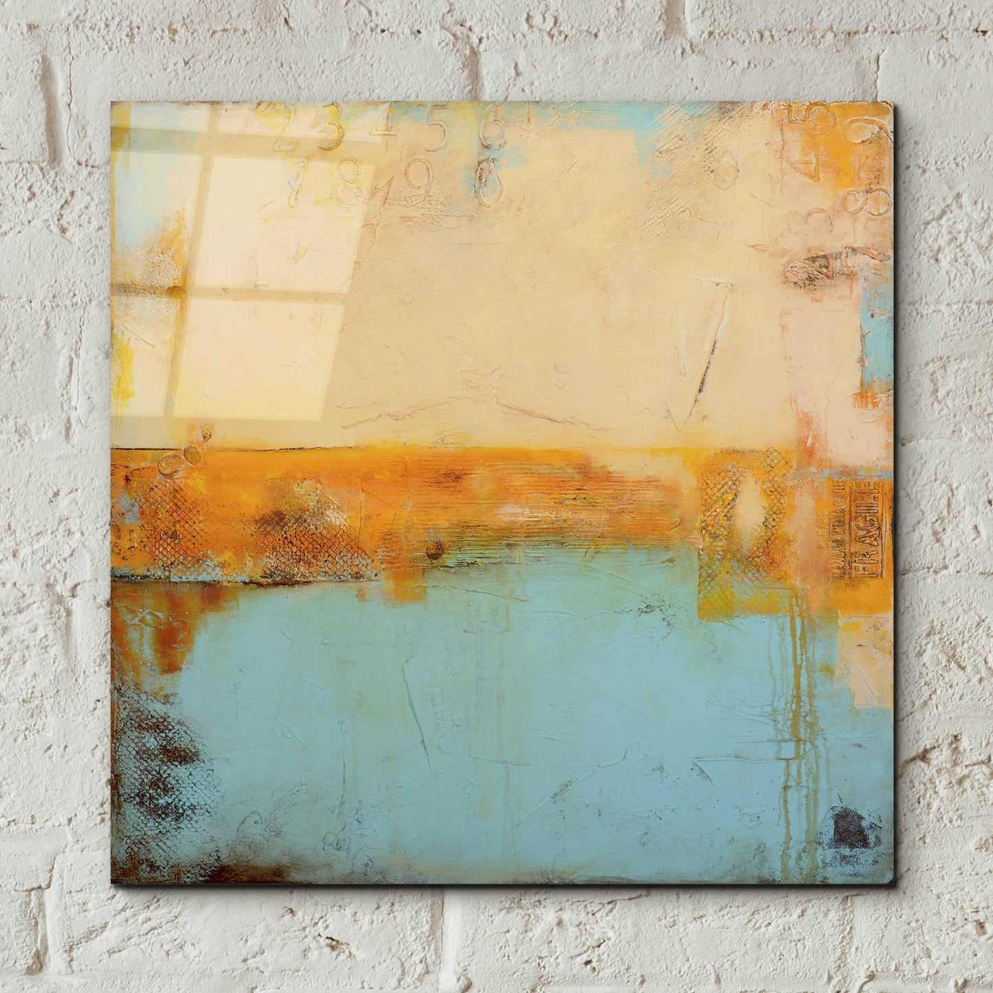 Epic Art 'Bay of Noons' by Erin Ashley, Acrylic Glass Wall Art,12x12