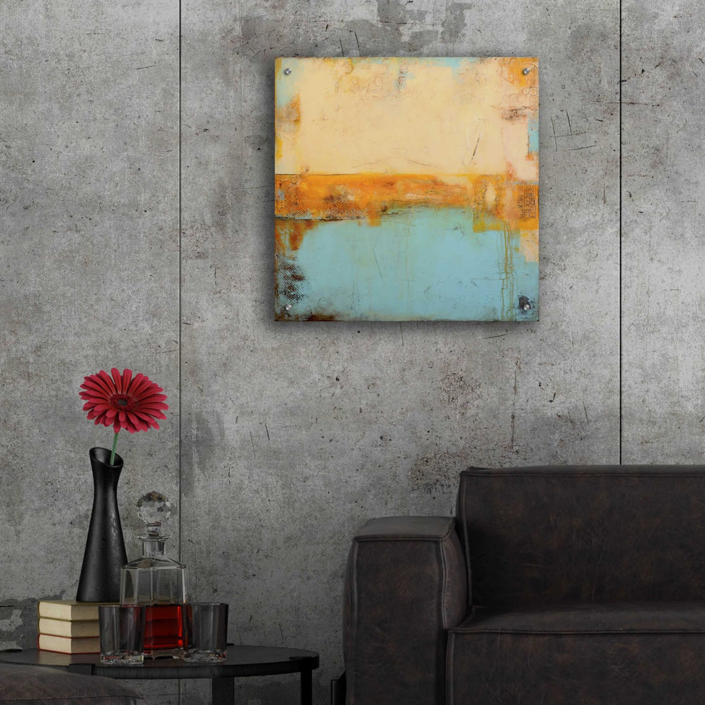 Epic Art 'Bay of Noons' by Erin Ashley, Acrylic Glass Wall Art,24x24