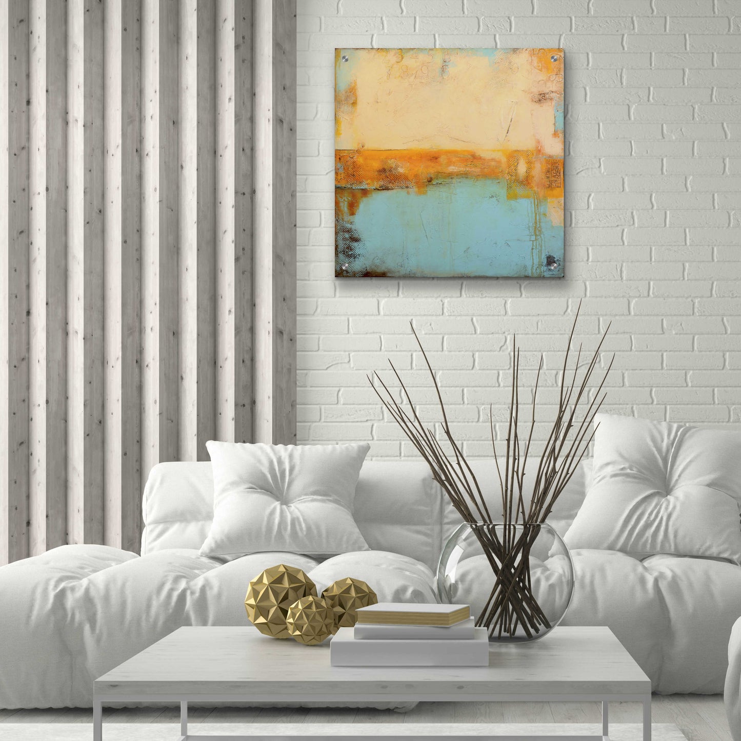 Epic Art 'Bay of Noons' by Erin Ashley, Acrylic Glass Wall Art,24x24