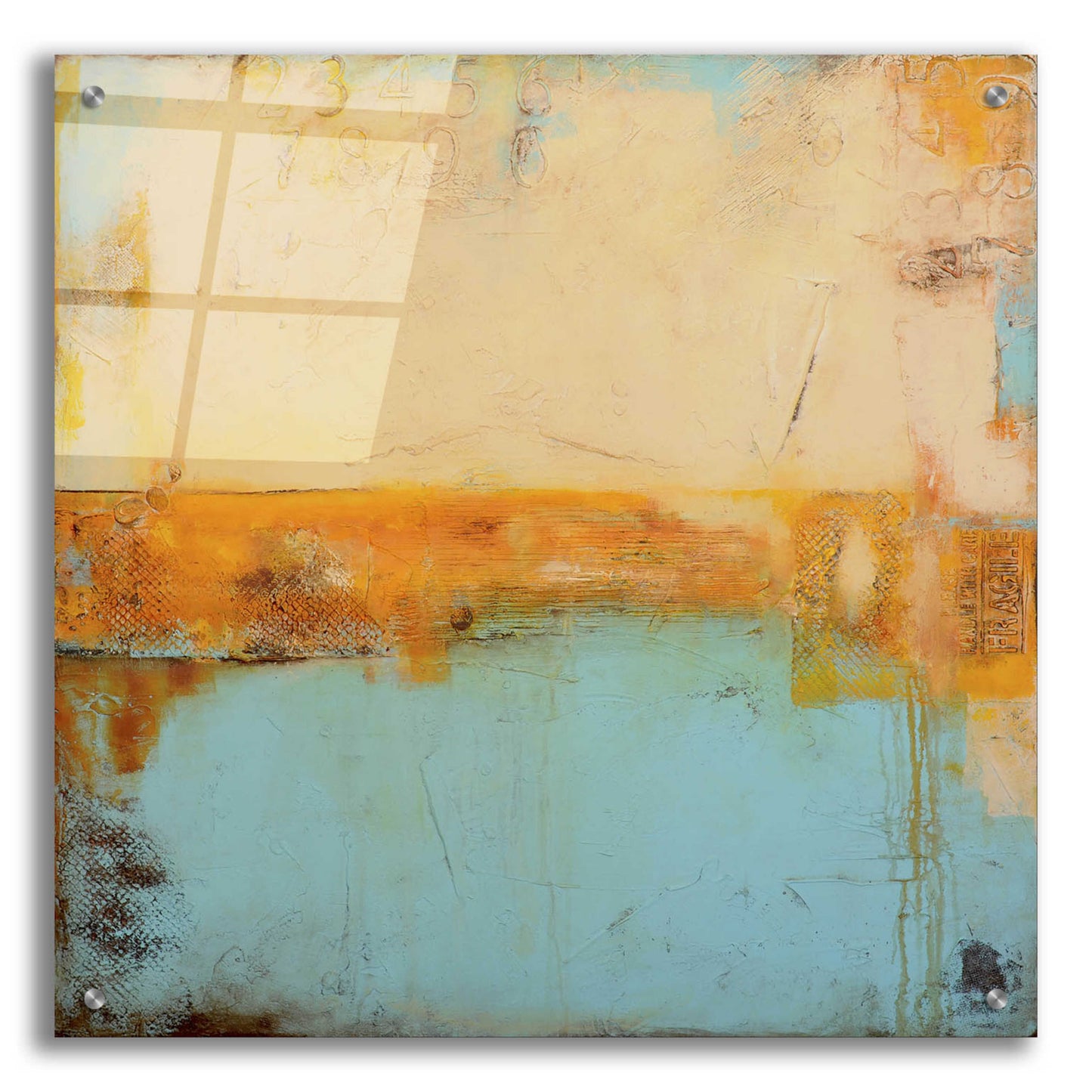 Epic Art 'Bay of Noons' by Erin Ashley, Acrylic Glass Wall Art,24x24